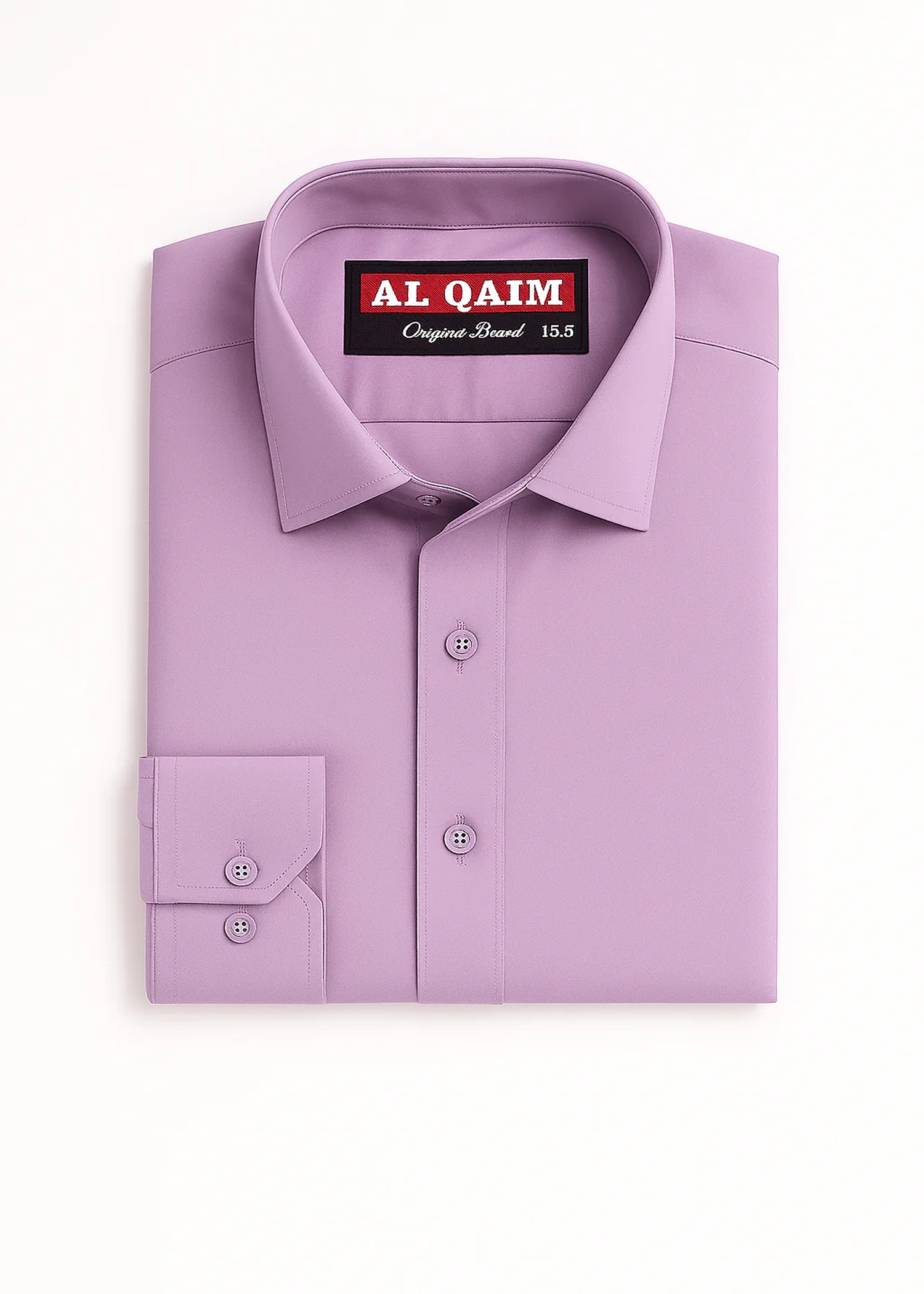 cotton Formal Shirt in Violet