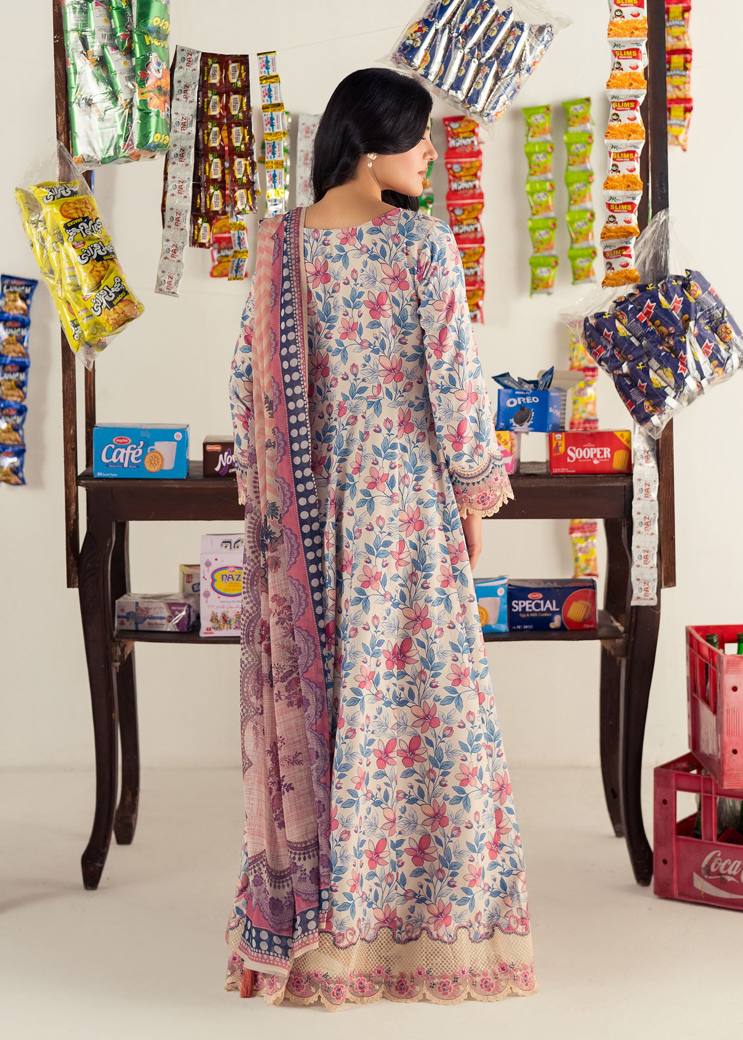 lawn Maxi in Lilac
