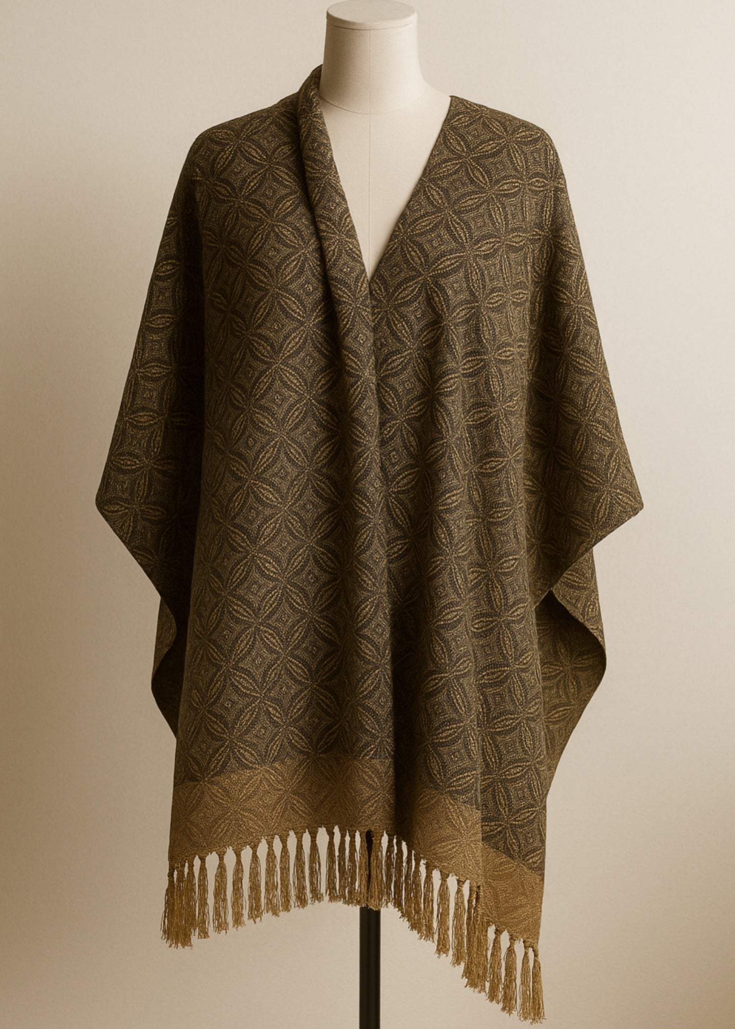 Shawl in Camel brown Color by - Trendy Women Shawl YGZ4983