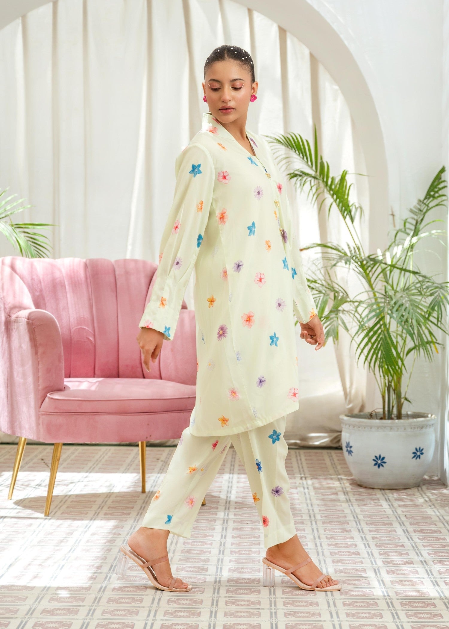 cambric Co Ord Sets in Butter