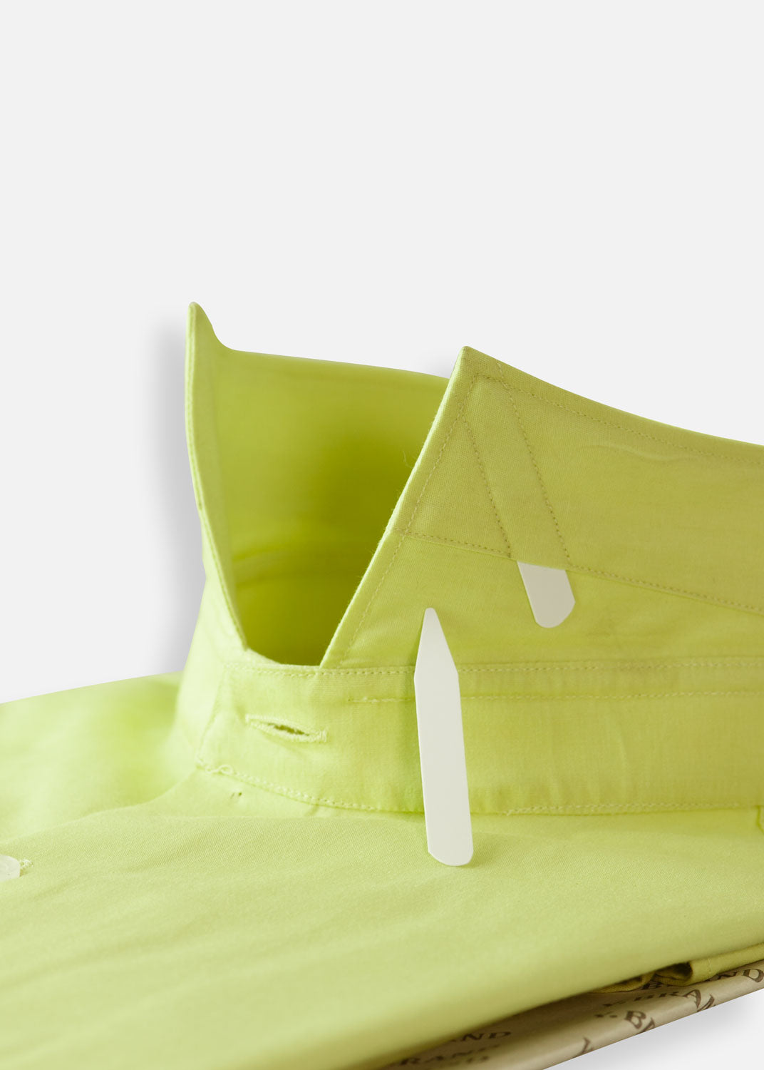 cotton Formal Shirt in Lime green