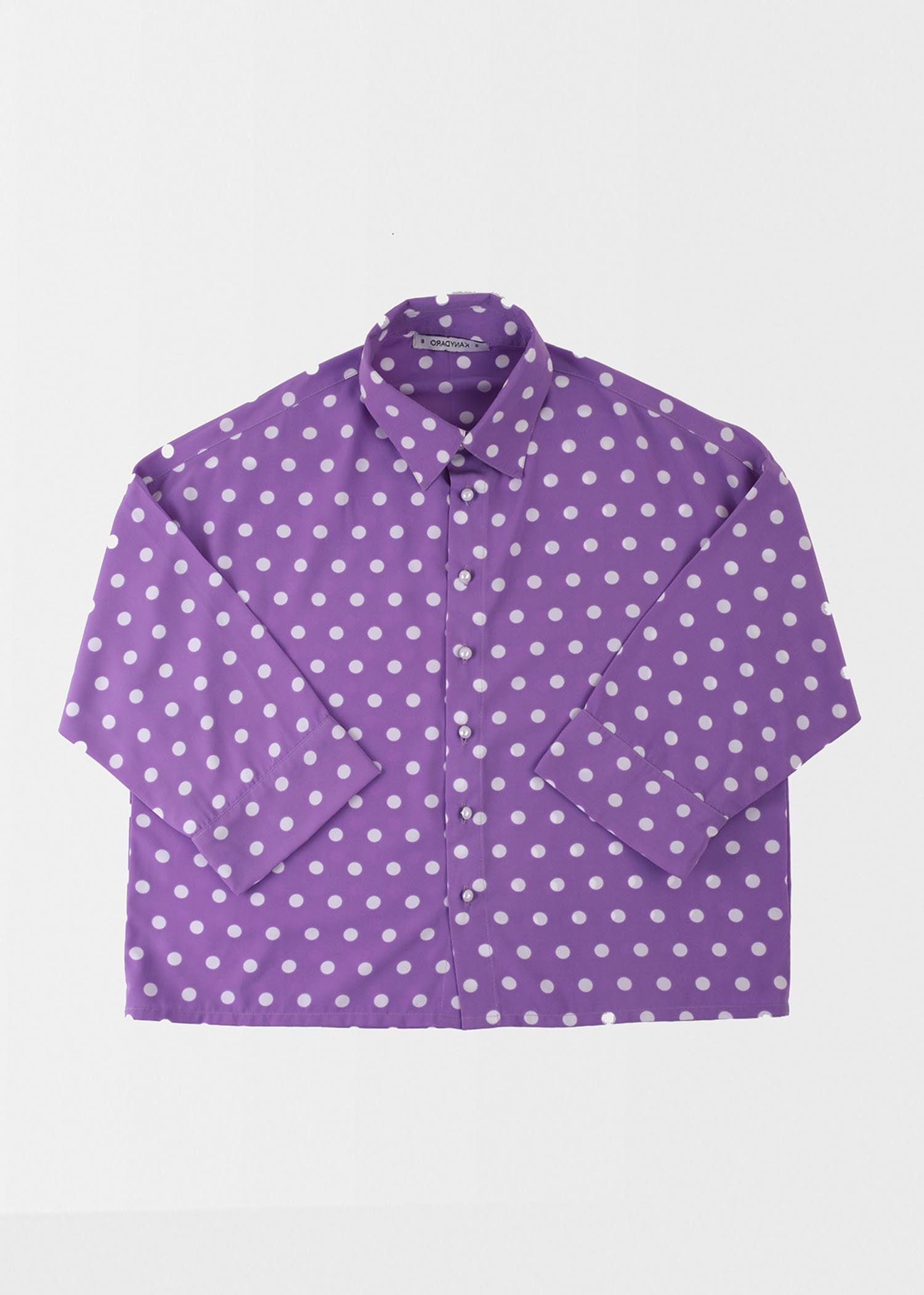 viscose rayon Top in Royal purple