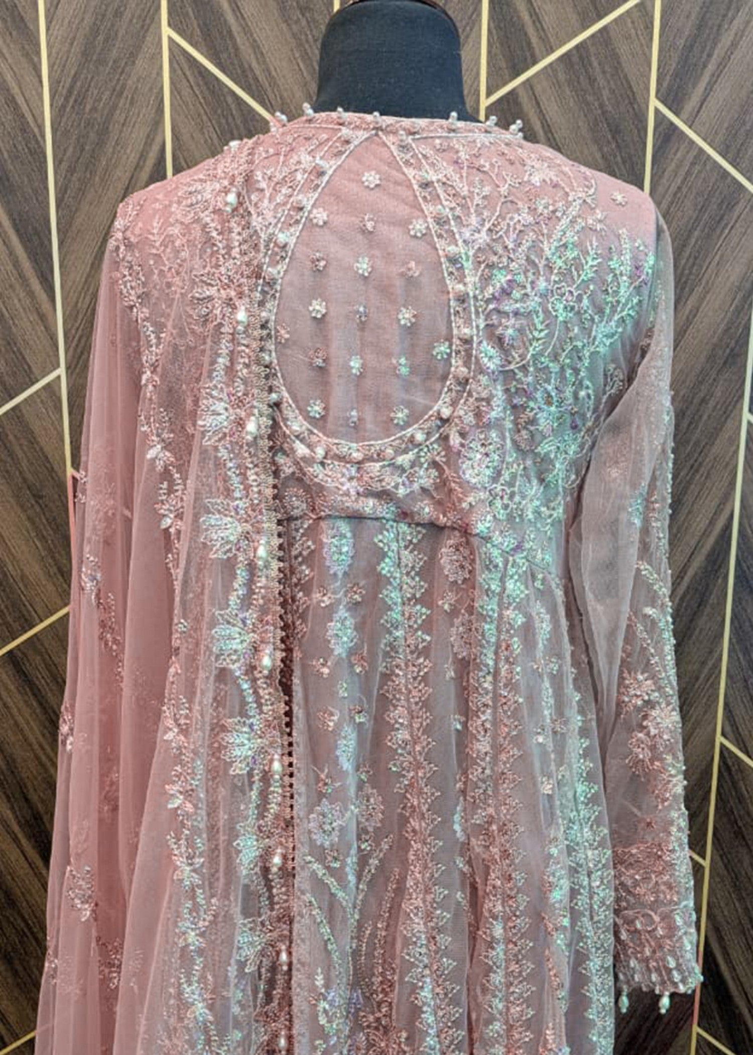 net Maxi in Pink