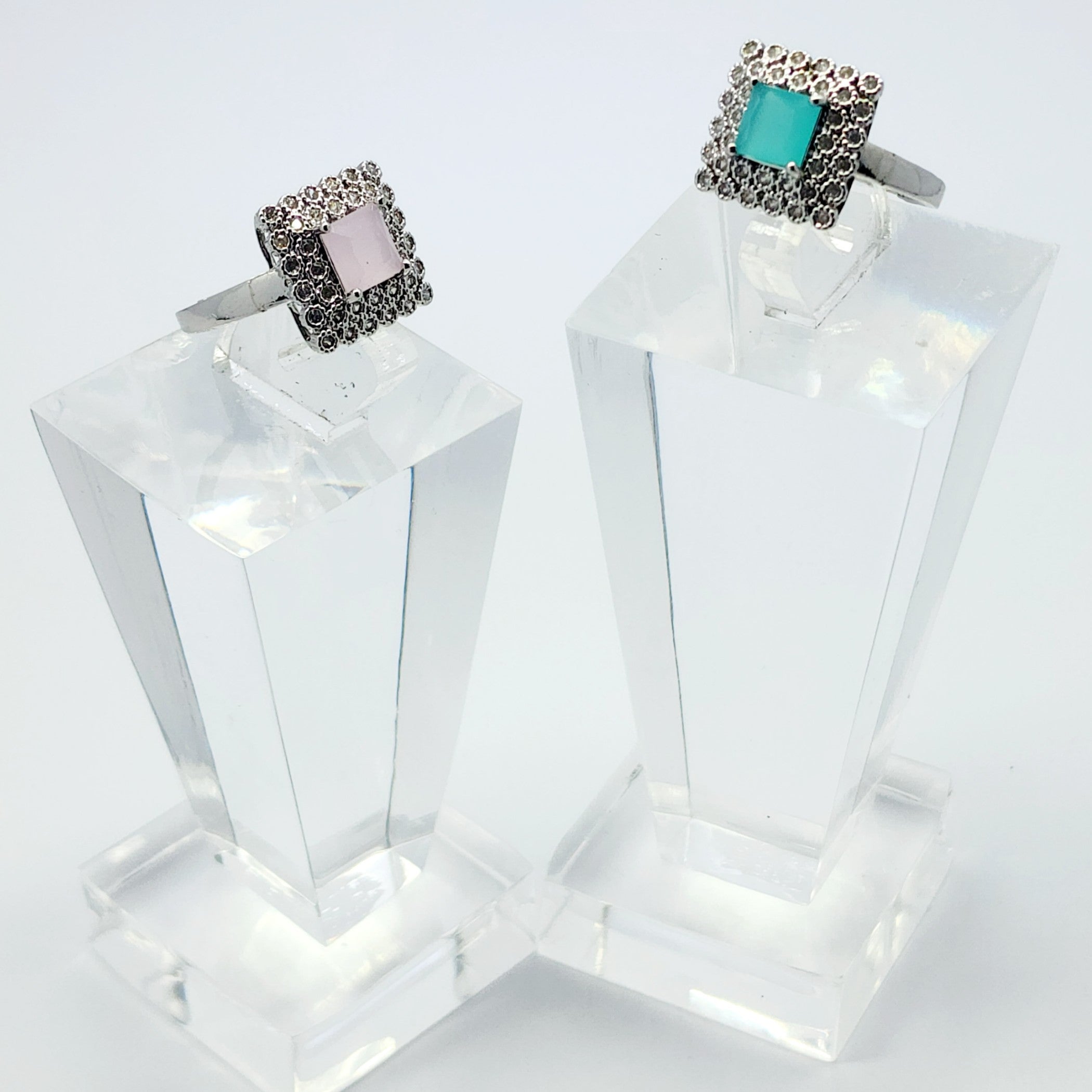 Ring in Baby pink Color by - Trendy Women Ring DQK8471