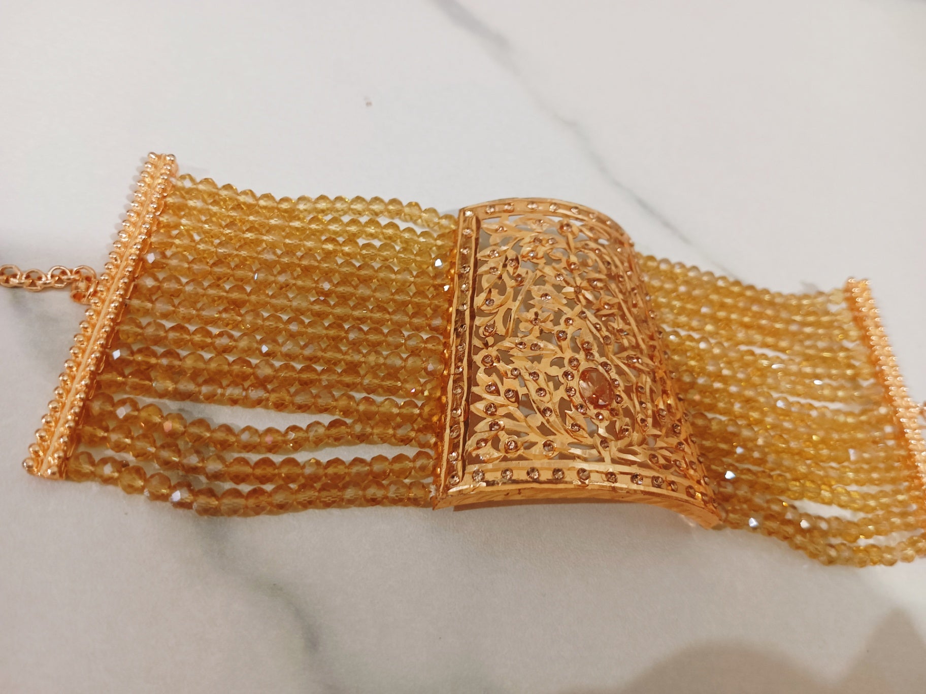 Bracelet in Mari gold Color by - Trendy Women Bracelet XKS5246