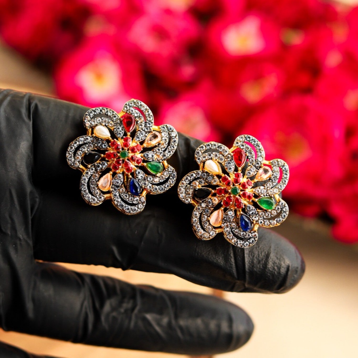 Studs in Multi Color by - Trendy Women Studs ULK0947