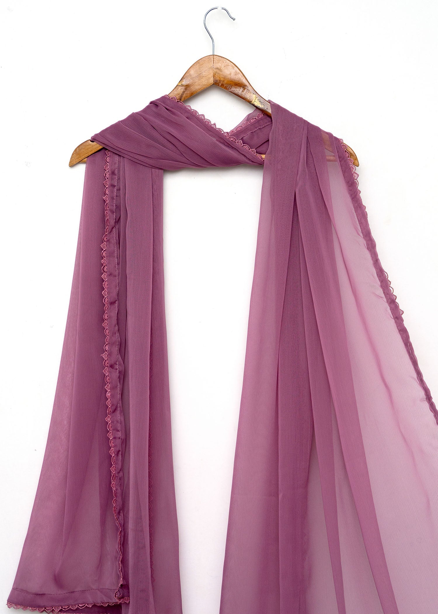 Dupatta in Zinnia pink