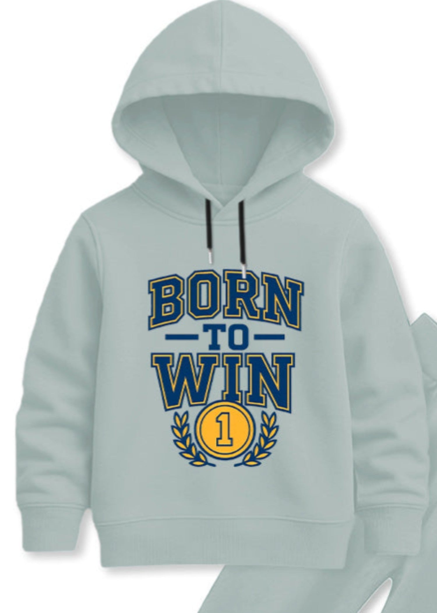 fleece Tracksuit in Powder blue