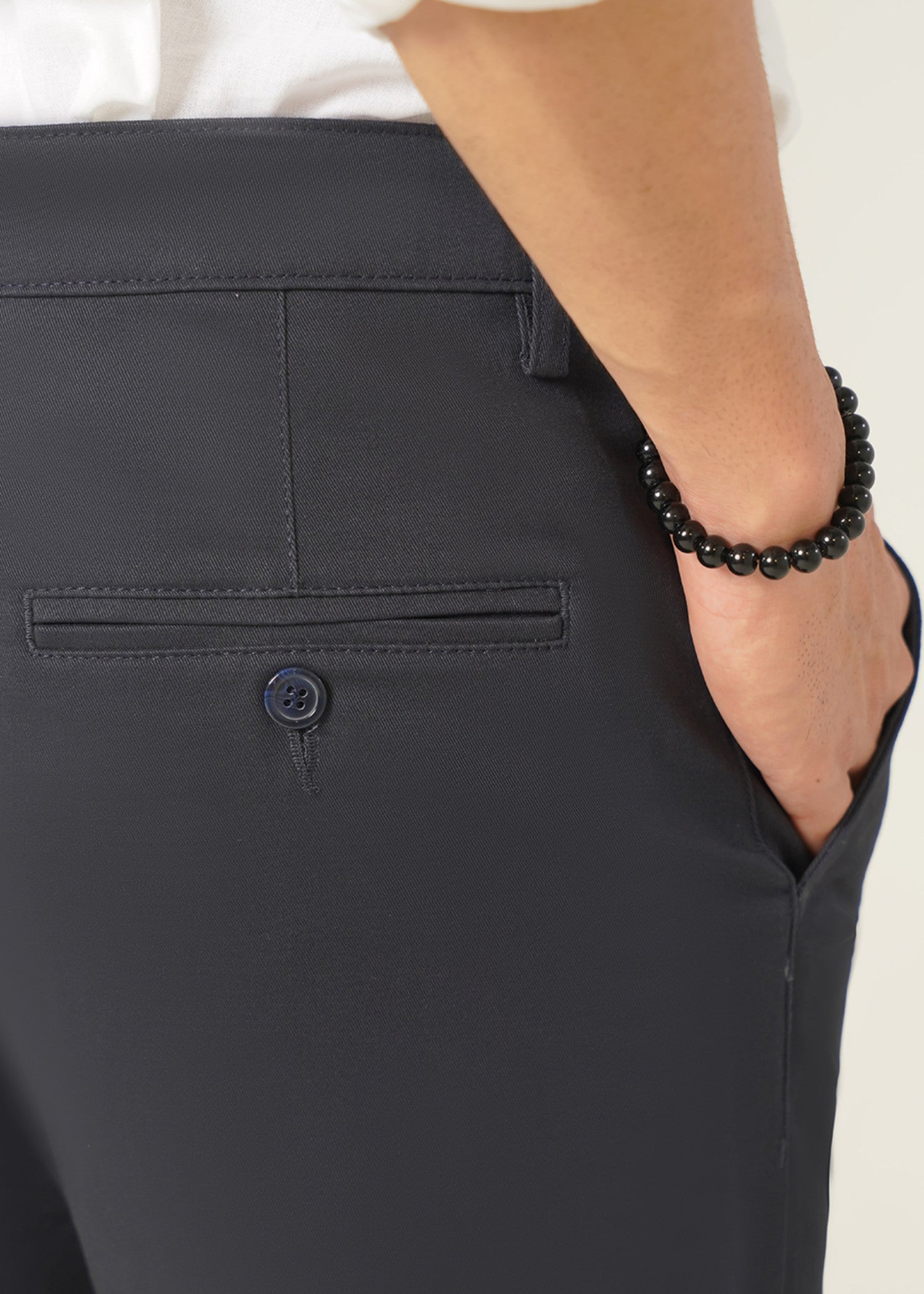 cotton Pants in Onyx