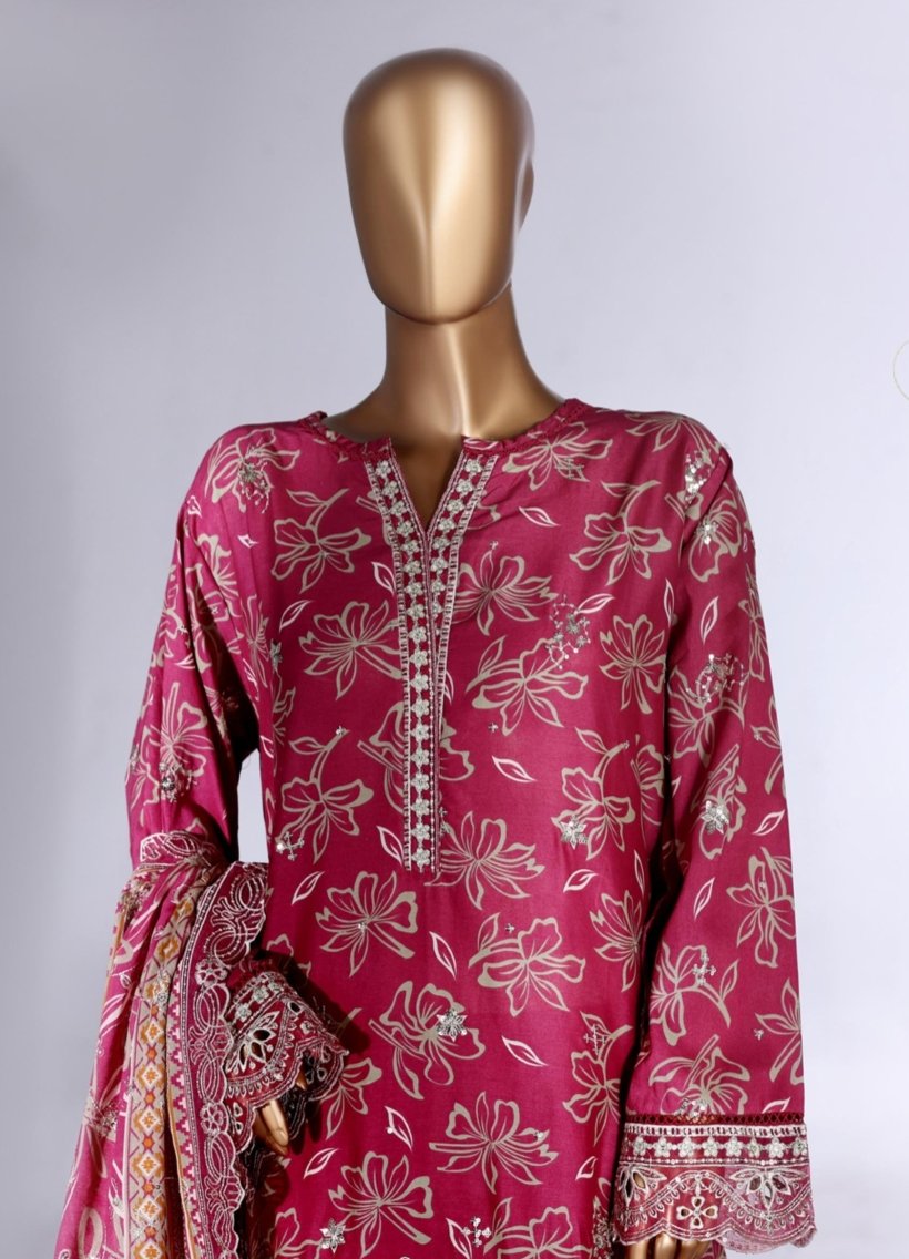 Stitched Lawn Suit – B-3