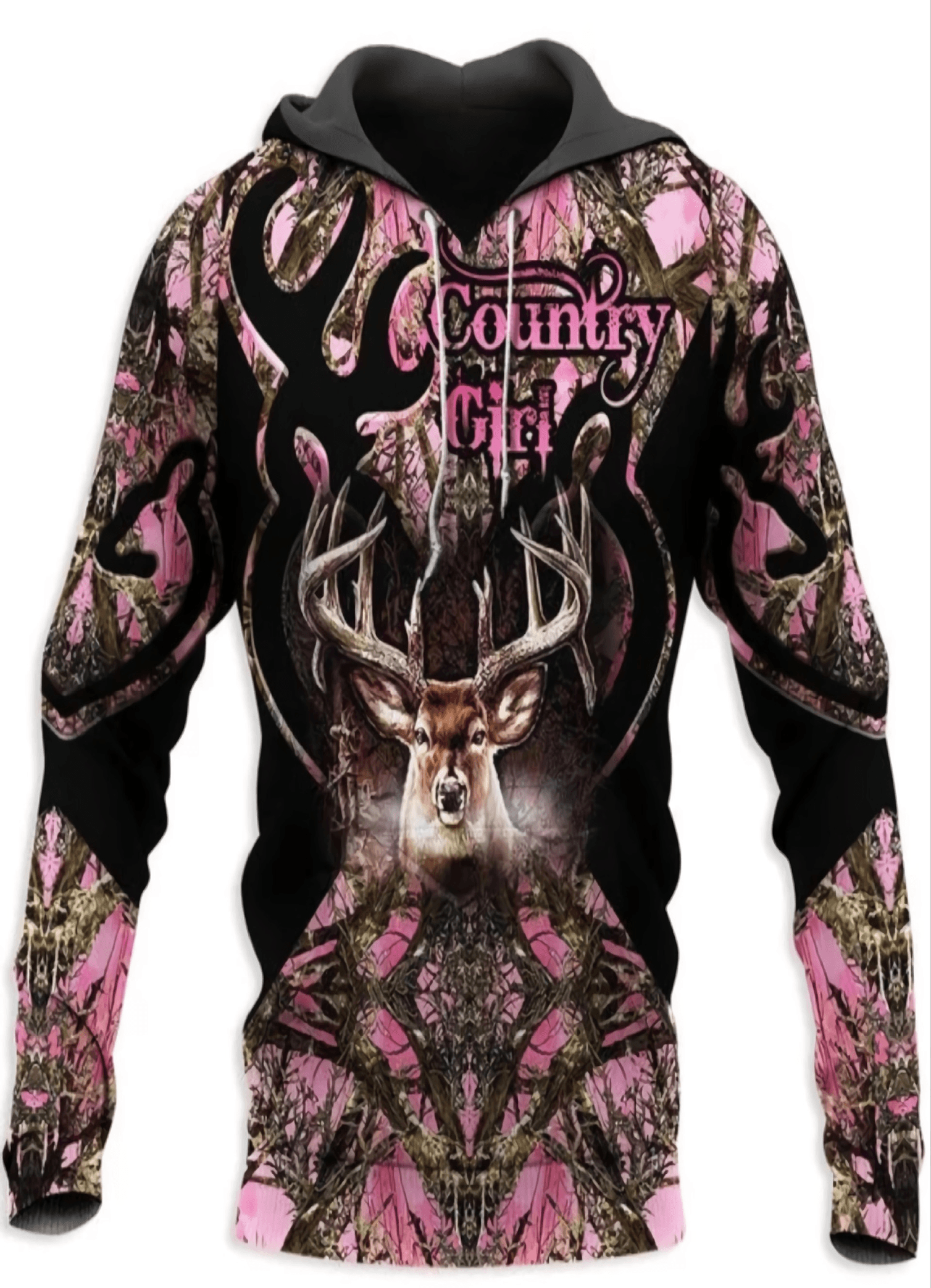 Cross Border European and American Oversized Men''S Sweater Deer Series Hooded Pullover Sweater Leisure Long Sleeve