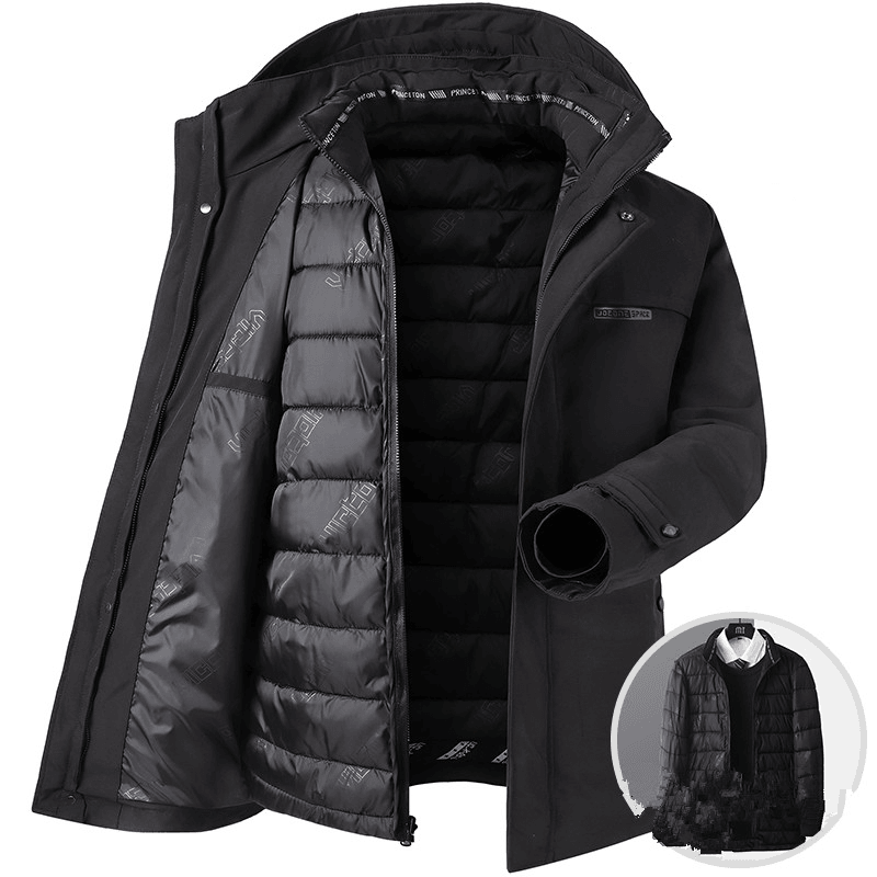 Men'S Cotton Middle-Aged Father Winter Thickened Jacket