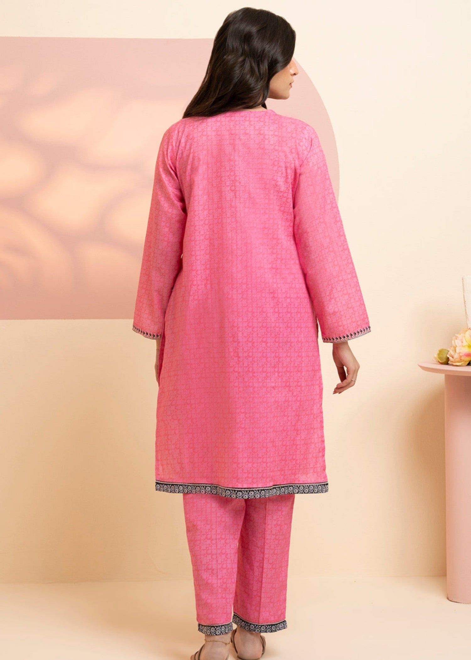 lawn Co Ord Sets in Bubblegum pink