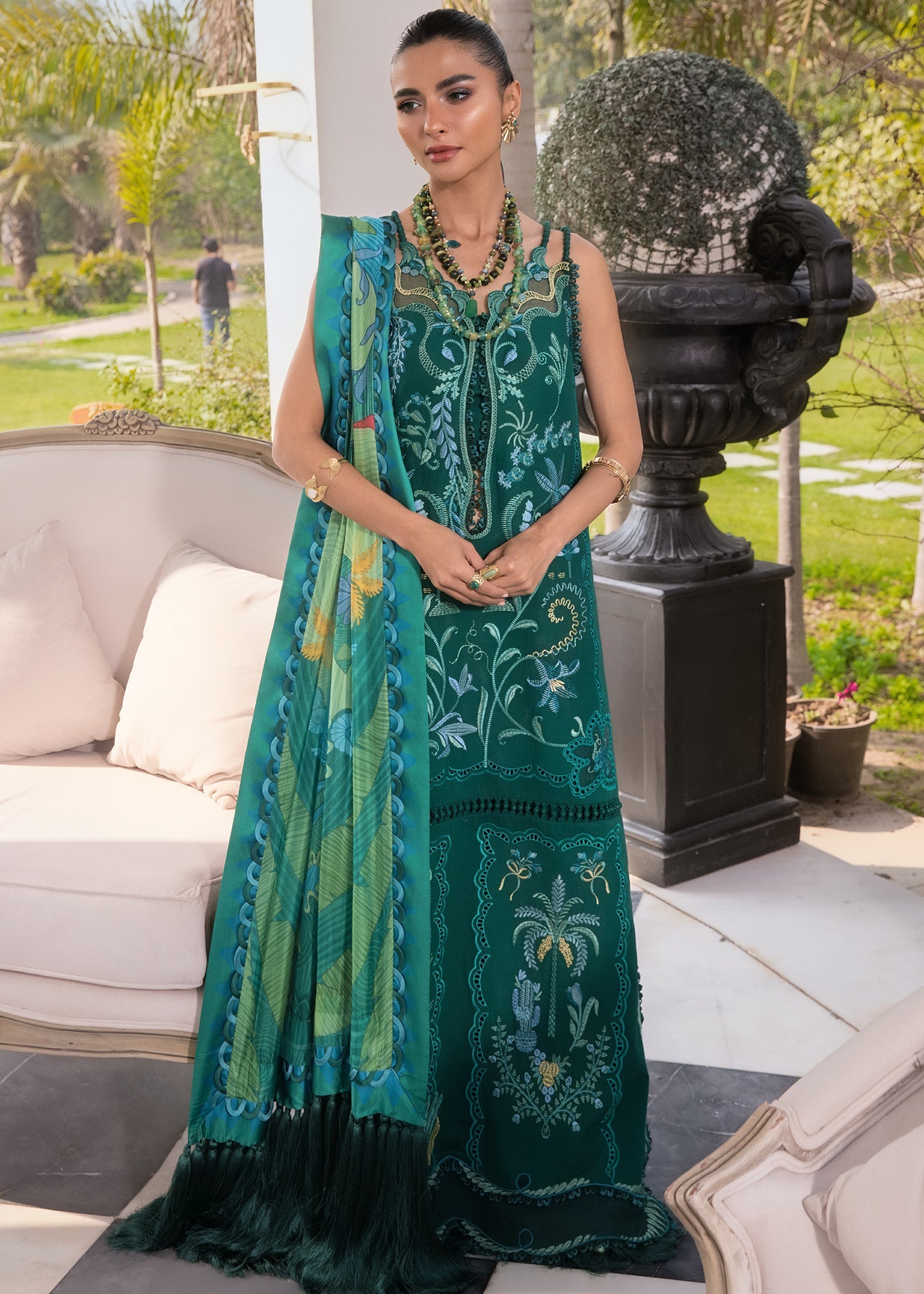 Flow Luxury Lawn – BEAUTY IN BLOOM - D3B