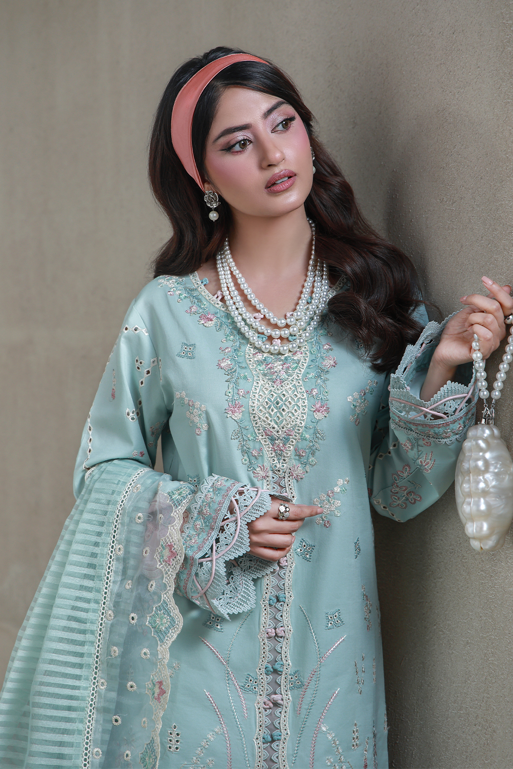 Saagar Festive Luxury Lawn – AABAN (AL-10)