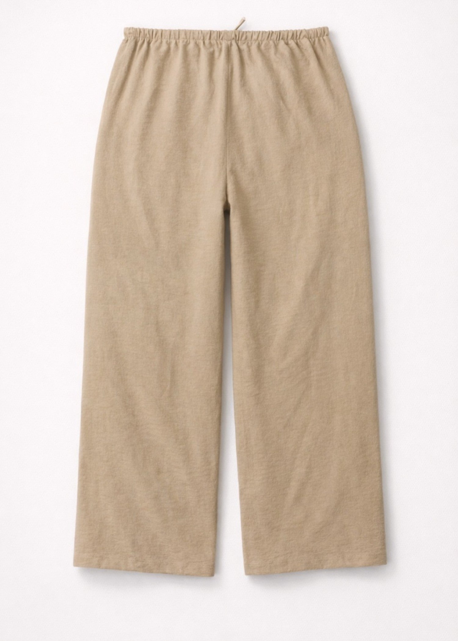 seersucker Trousers in Beige