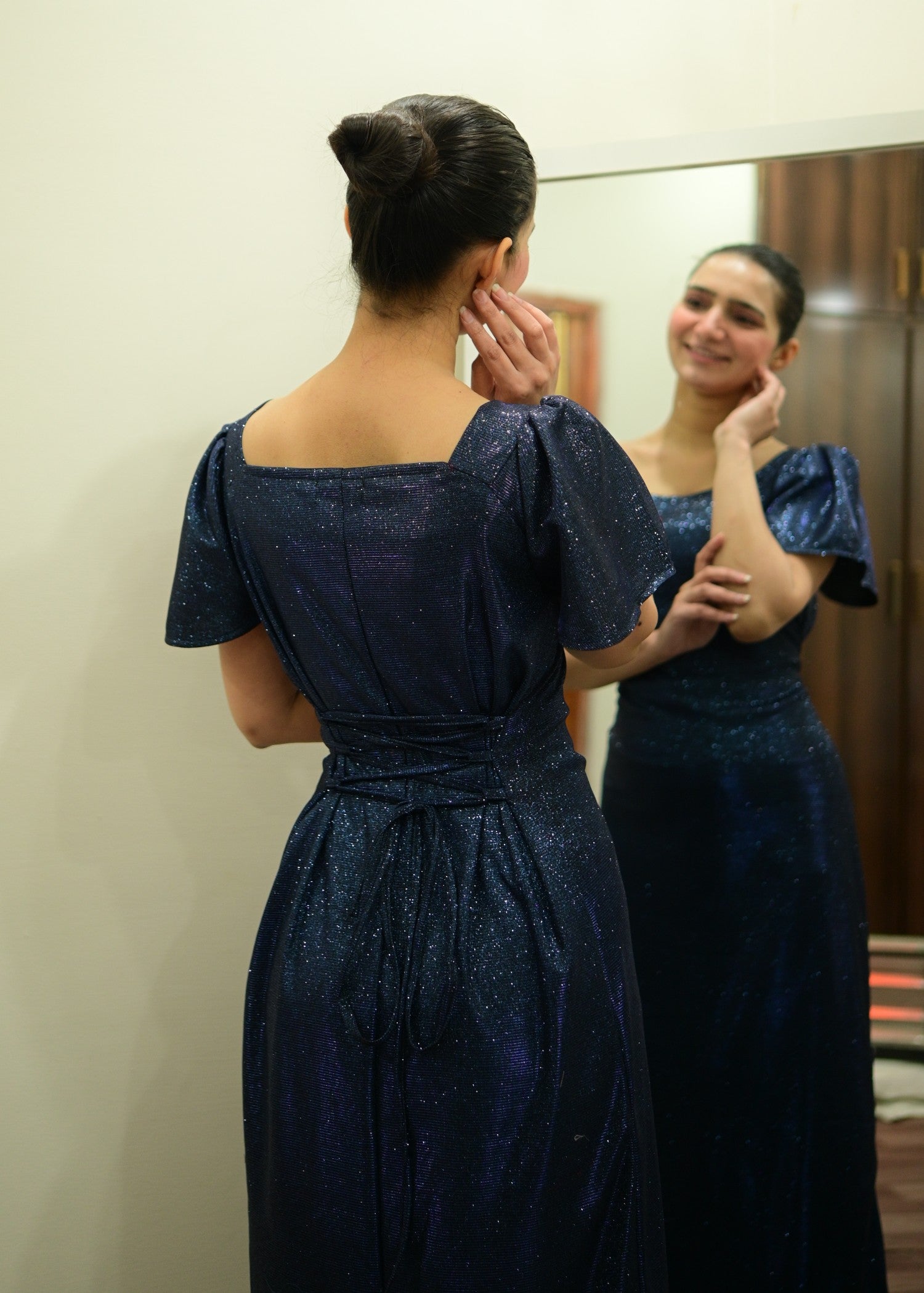 moonlight Dress in Navy blue