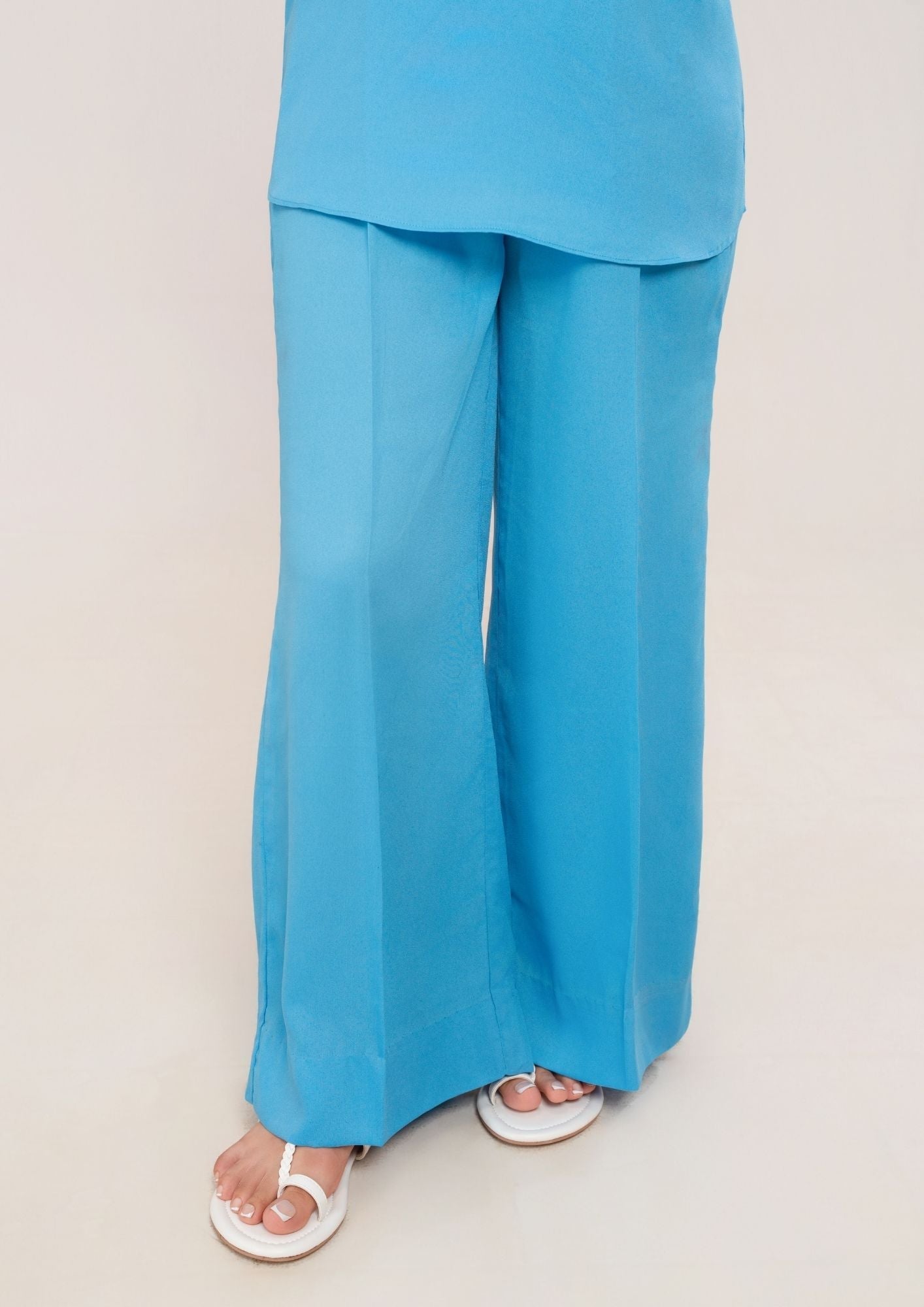georgette Co ord Sets in Sky blue