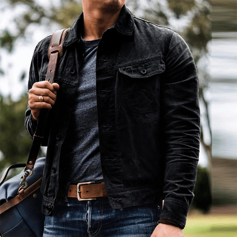 Men's Casual Trend Cardigan Lapel Jacket | Slim Fit Fashion Jacket