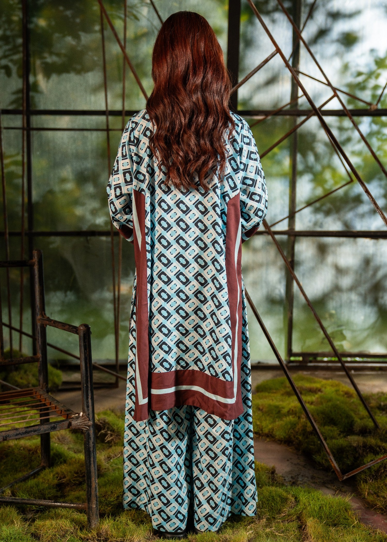 pure viscose Co Ord Sets in Light blue, jet black, rustic brown
