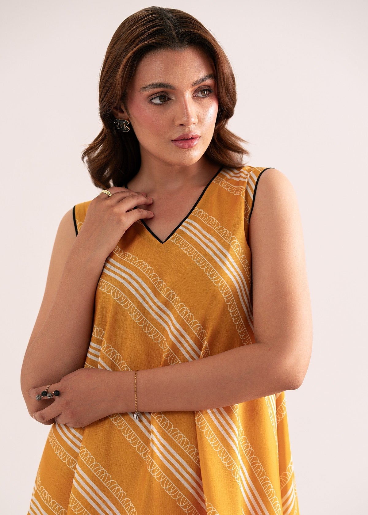 lawn Maxi in Mellow yellow