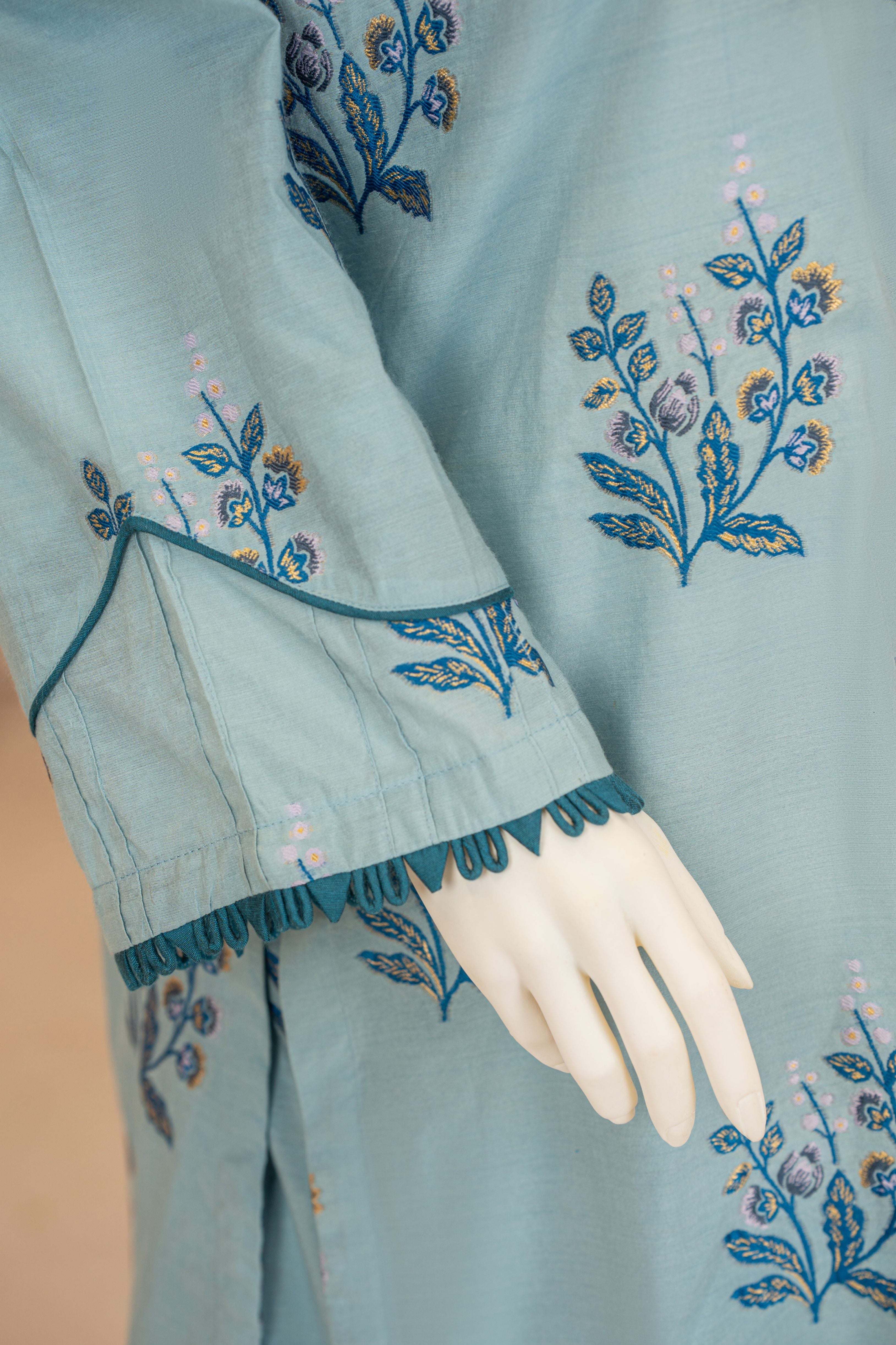viscose Co Ord Sets in Light blue