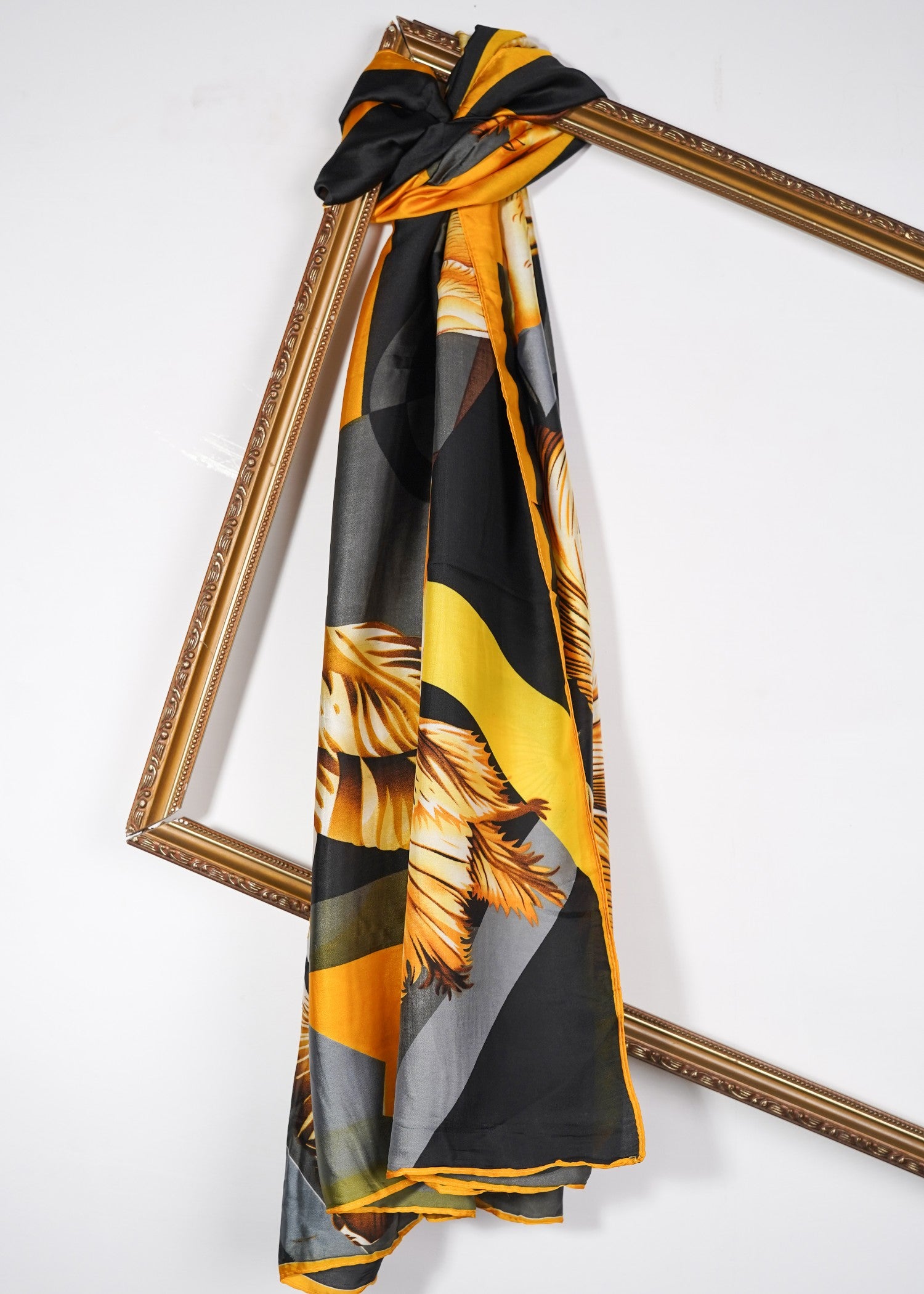 silk Hijab in Multi