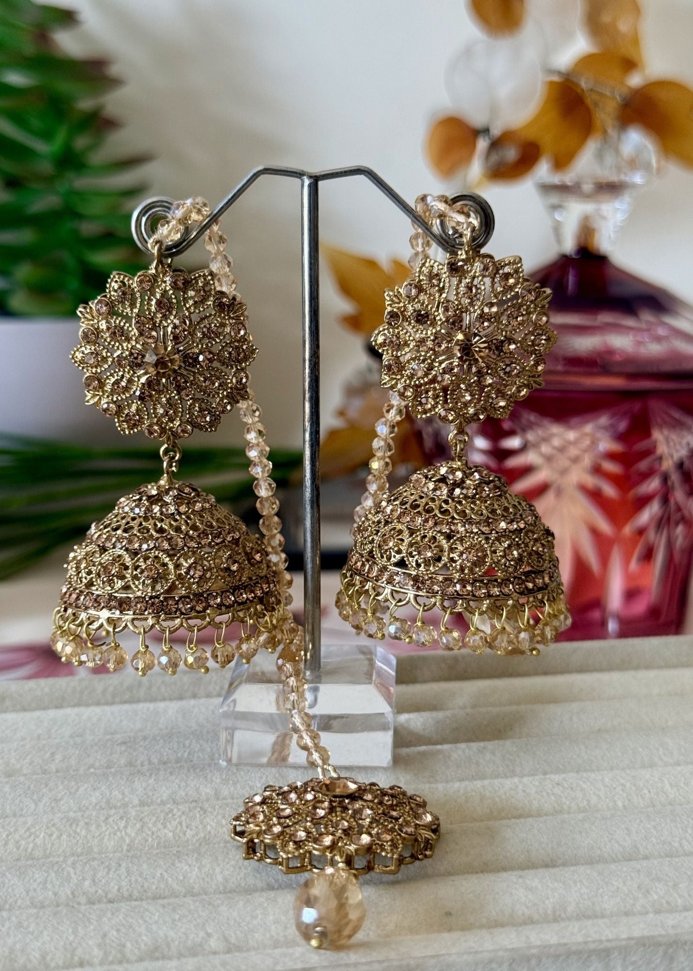 Jewelry Set in Goldenrod Color by - Trendy Women Jewelry Set HFV8455