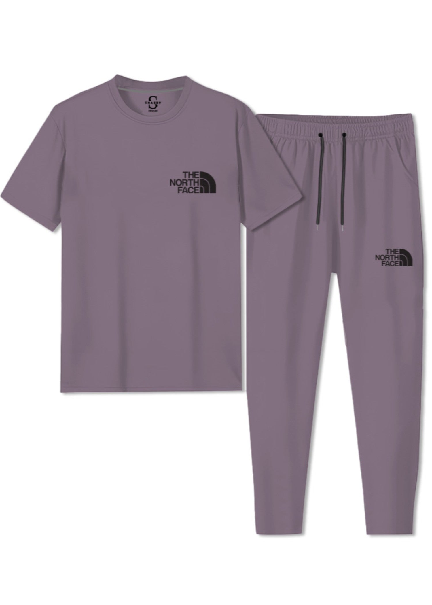 cotton jersey Tracksuit in Mauve
