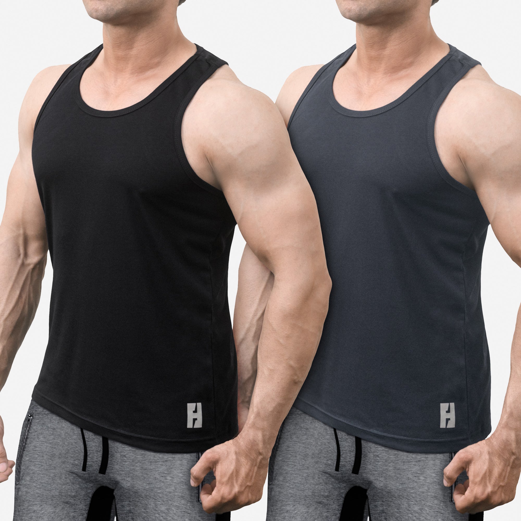 cotton Tank Top in Black