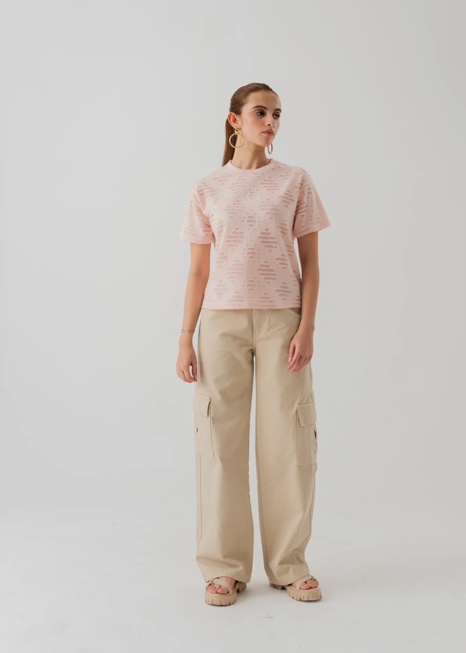 denim Jeans in Ivory