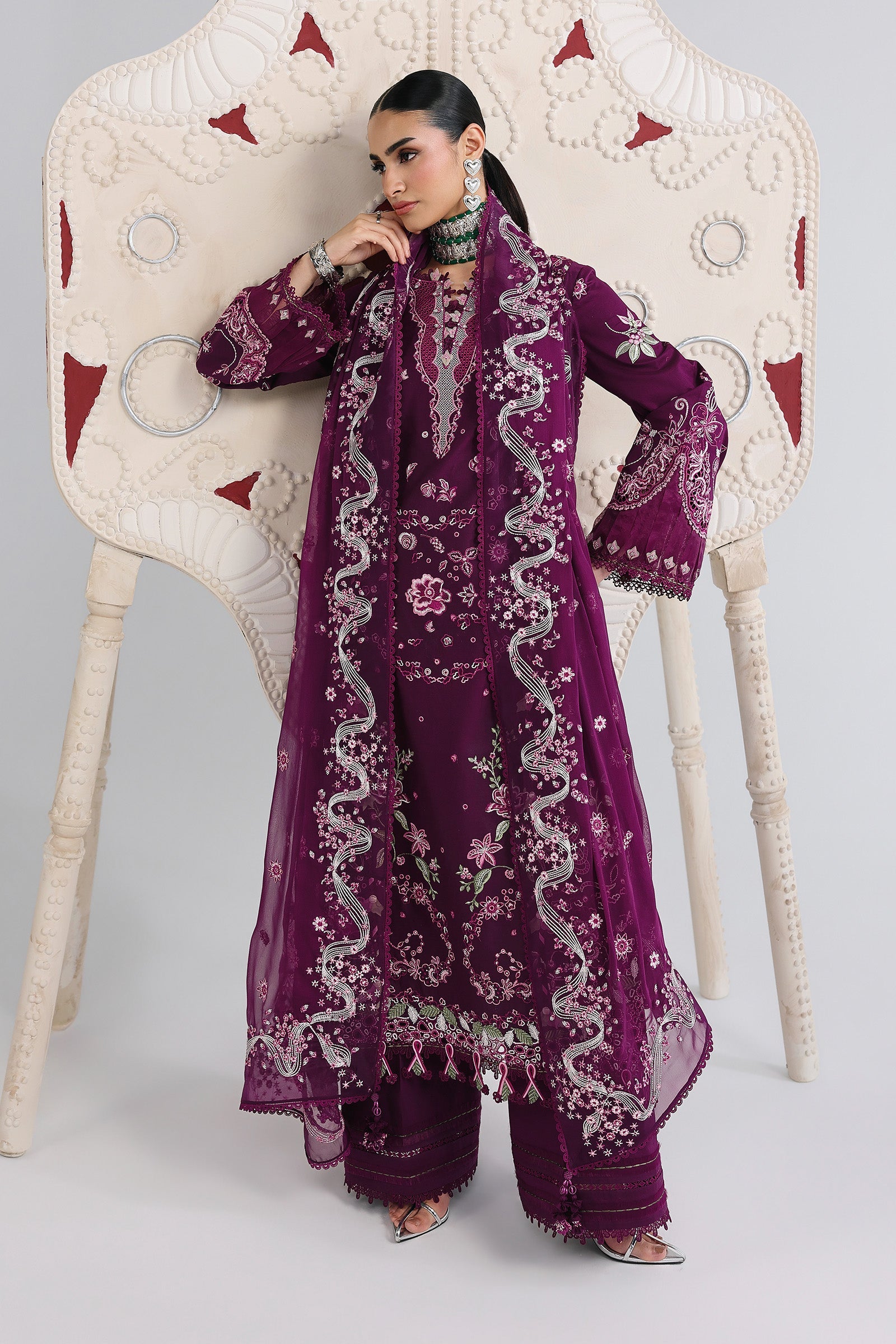 Festive Luxury Lawn – QFL-10 TRESA