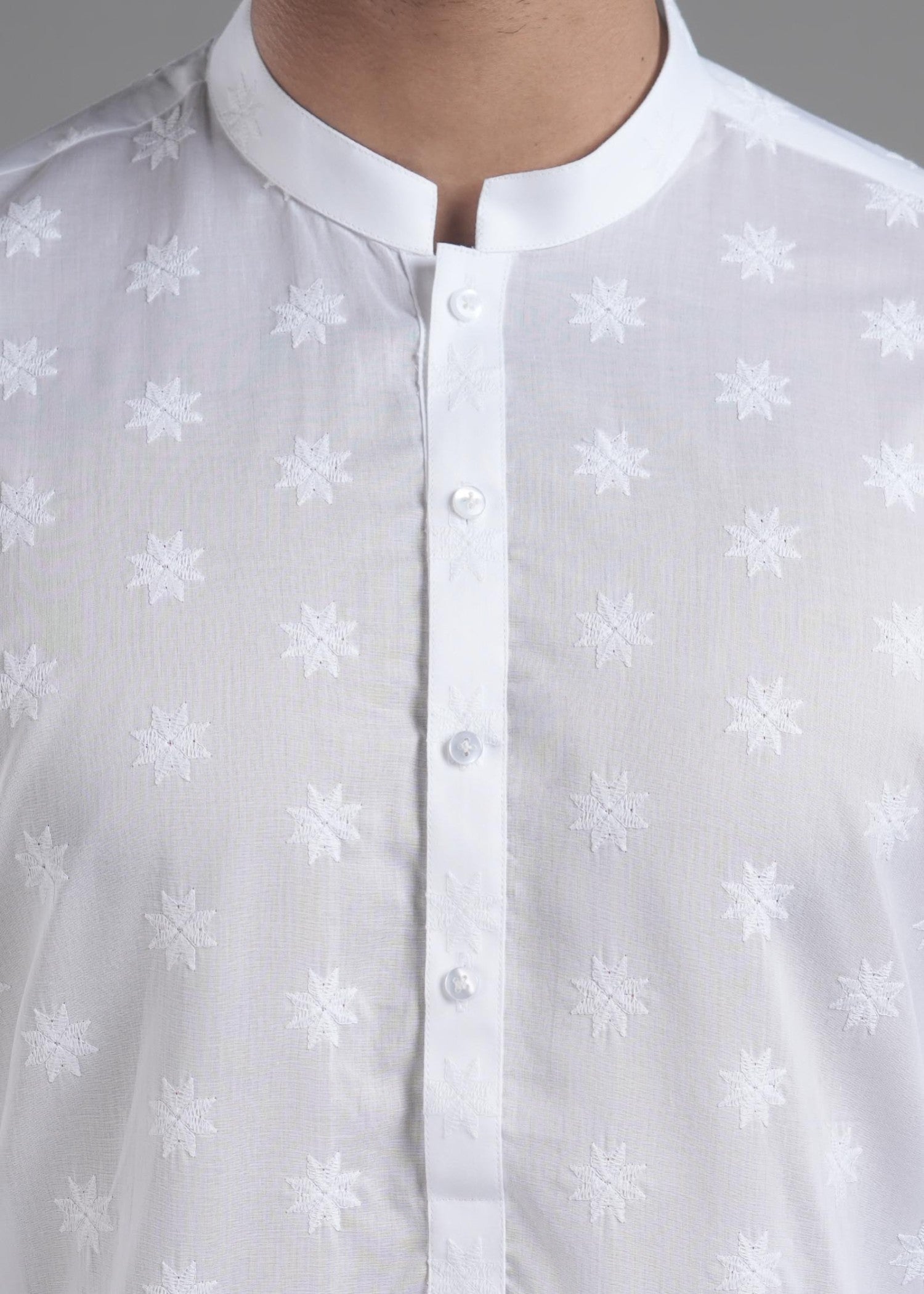 cotton Kurta in White