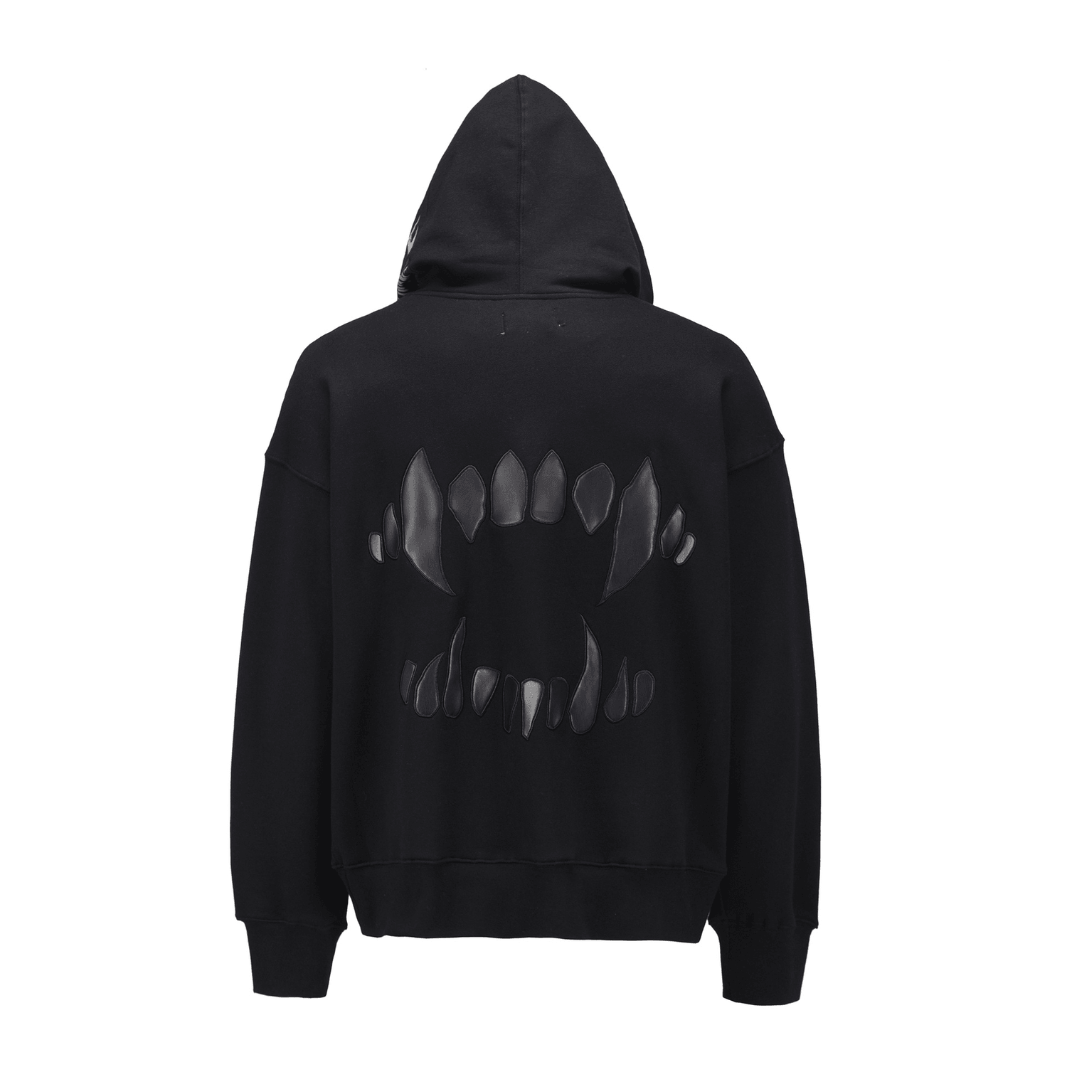 Portrait Print Loose Hooded Sweatshirt