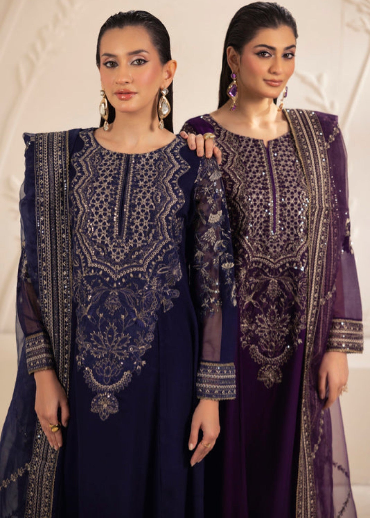bemberg crinkle chiffon Maxi in Egg plant