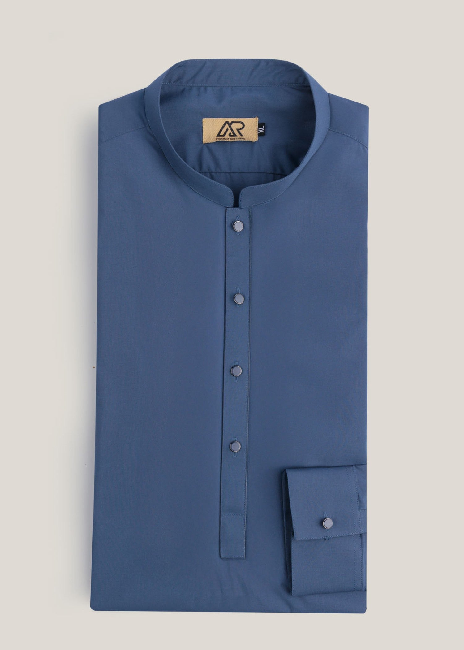 wash & wear Kurta Set in Ocean blue