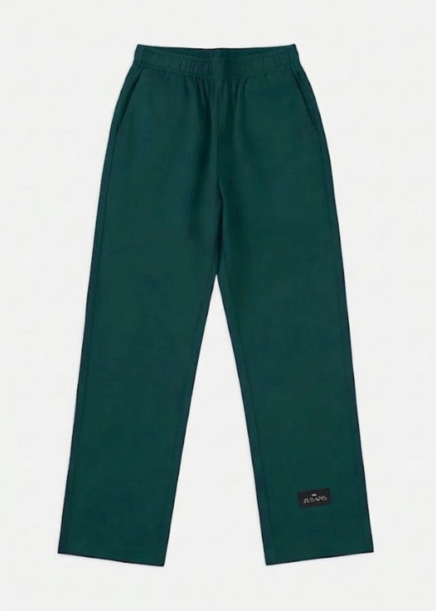 cotton Trousers in Pine green