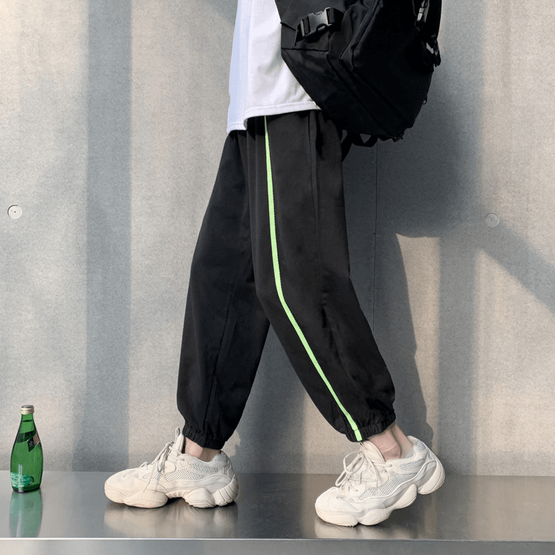 Casual Trousers Men'S Thin Section All-Match Nine-Point Pants Trendy Brand