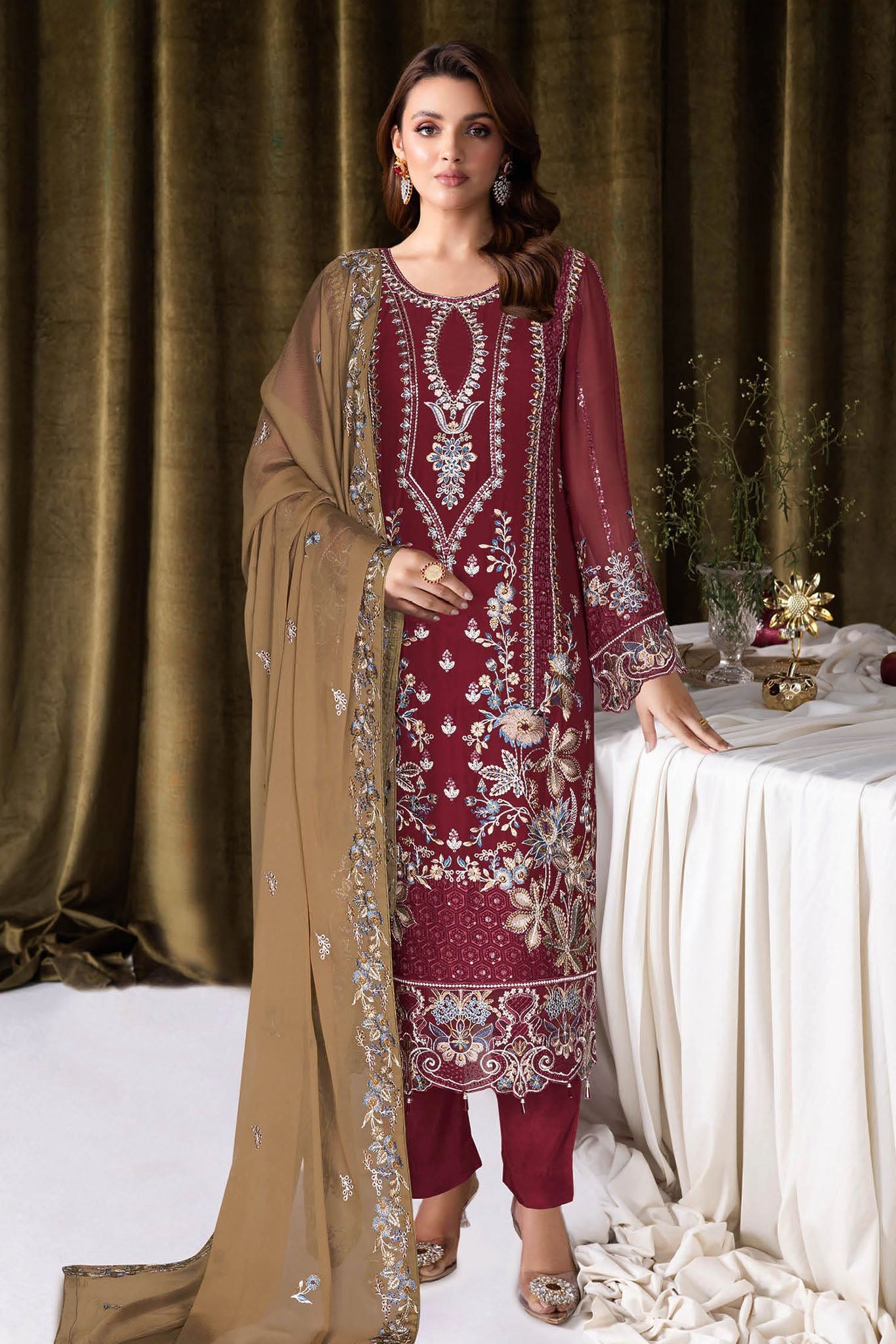 Sangeet Chiffon Formals – B-403
