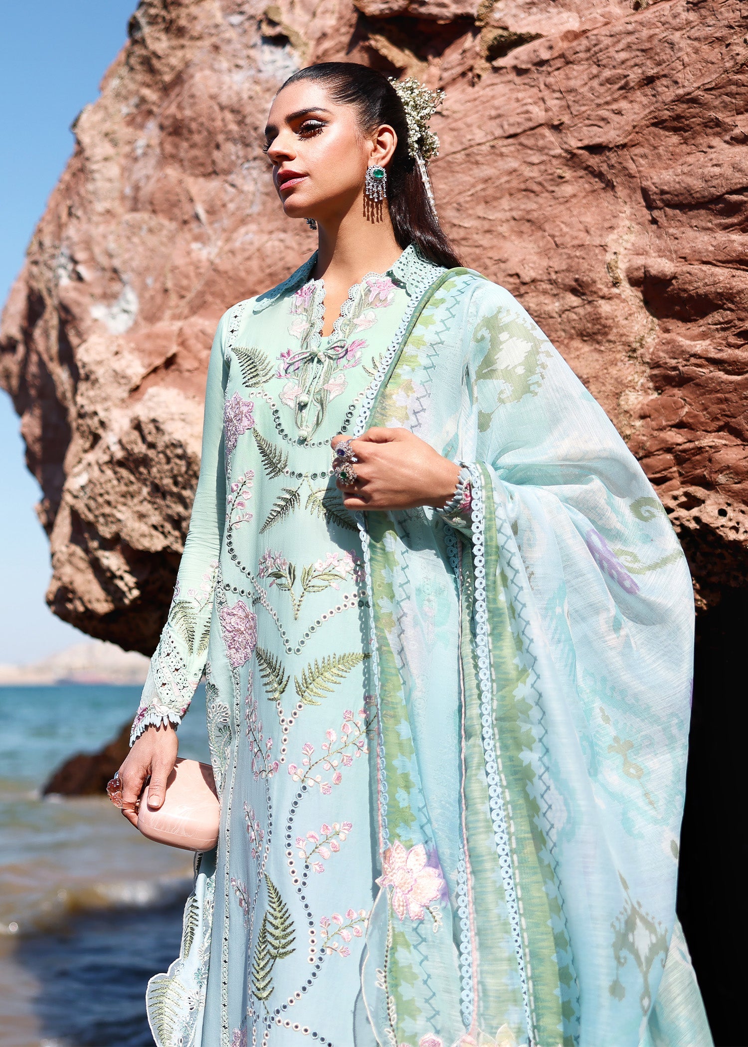 Breeze Festive Luxury Lawn – TALI 3-B