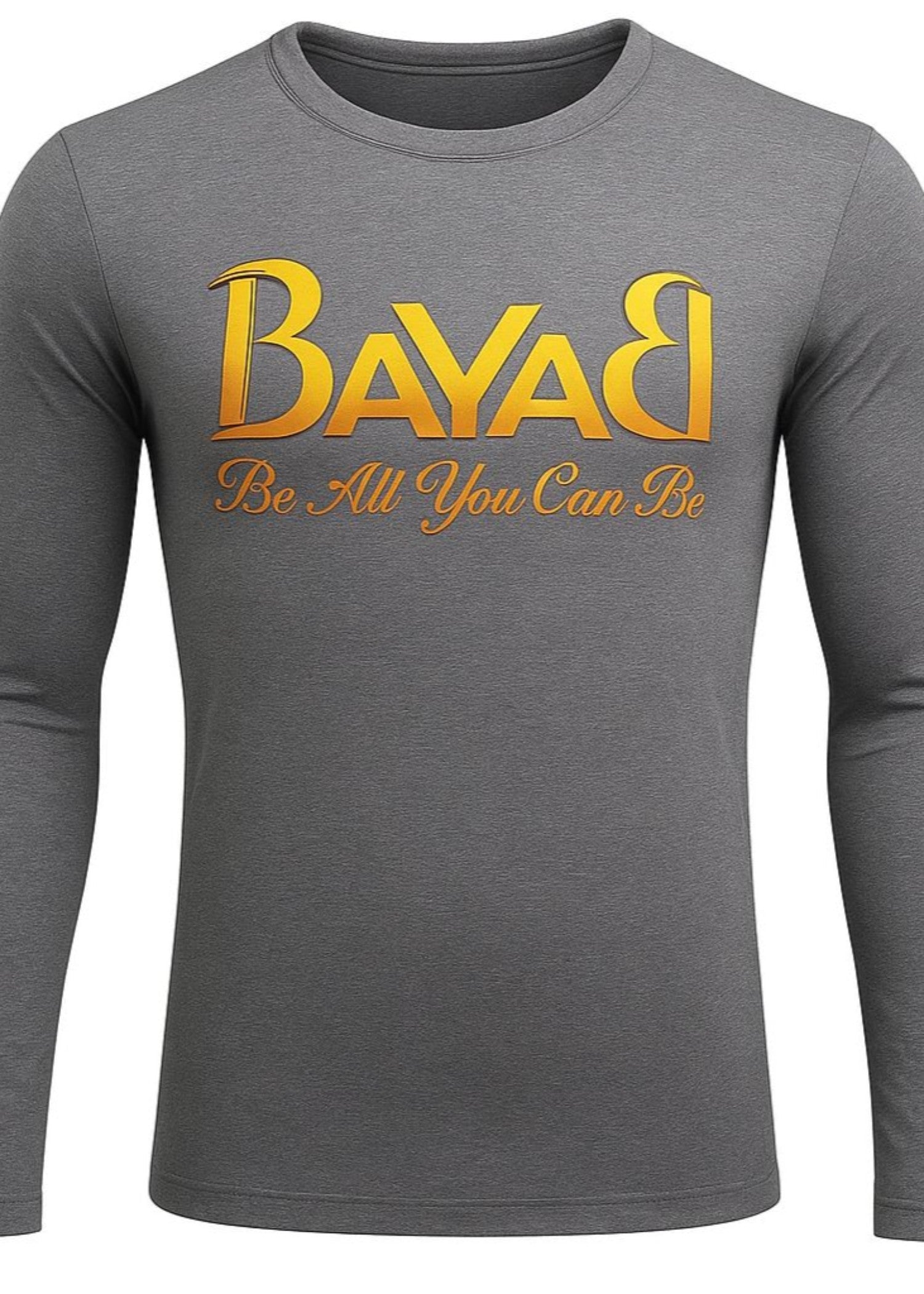 polyester-spandex T Shirt in Grey