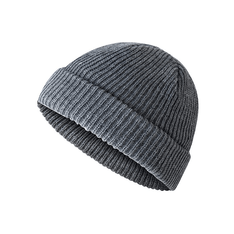 Retro Dome Warm Short Woolen Toe Hat