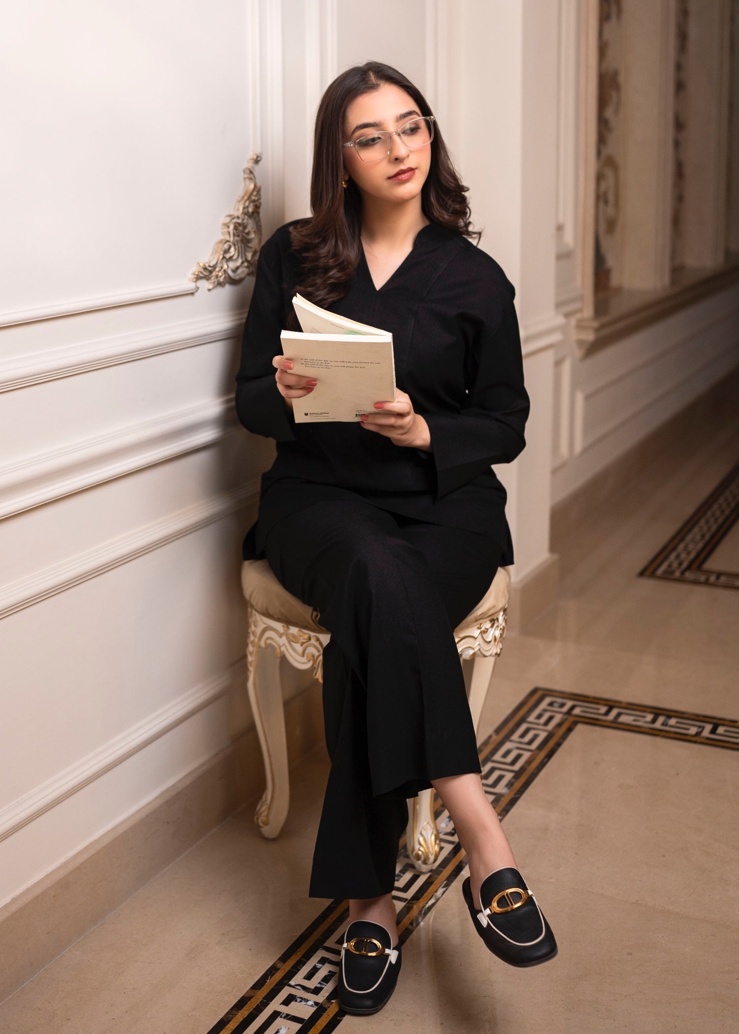 marina Co Ord Sets in Black