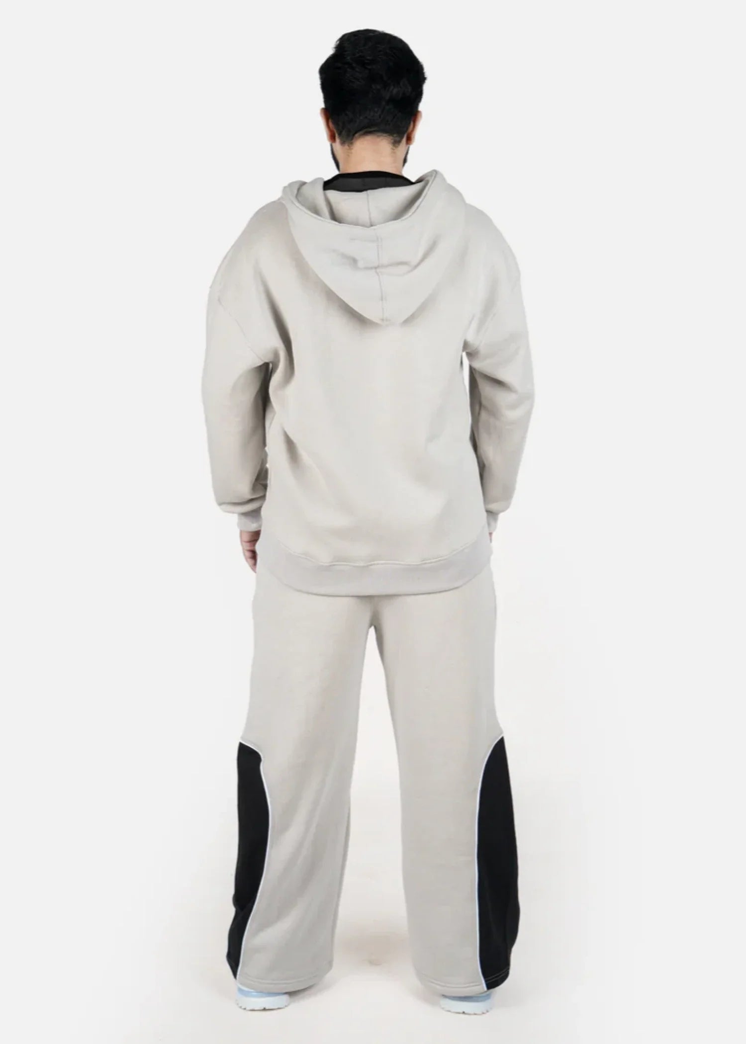 fleece Tracksuit in Pastel grey