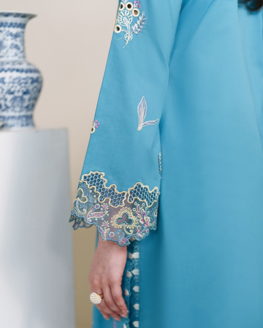 Whispers of Summer Luxury Lawn – SKYLA