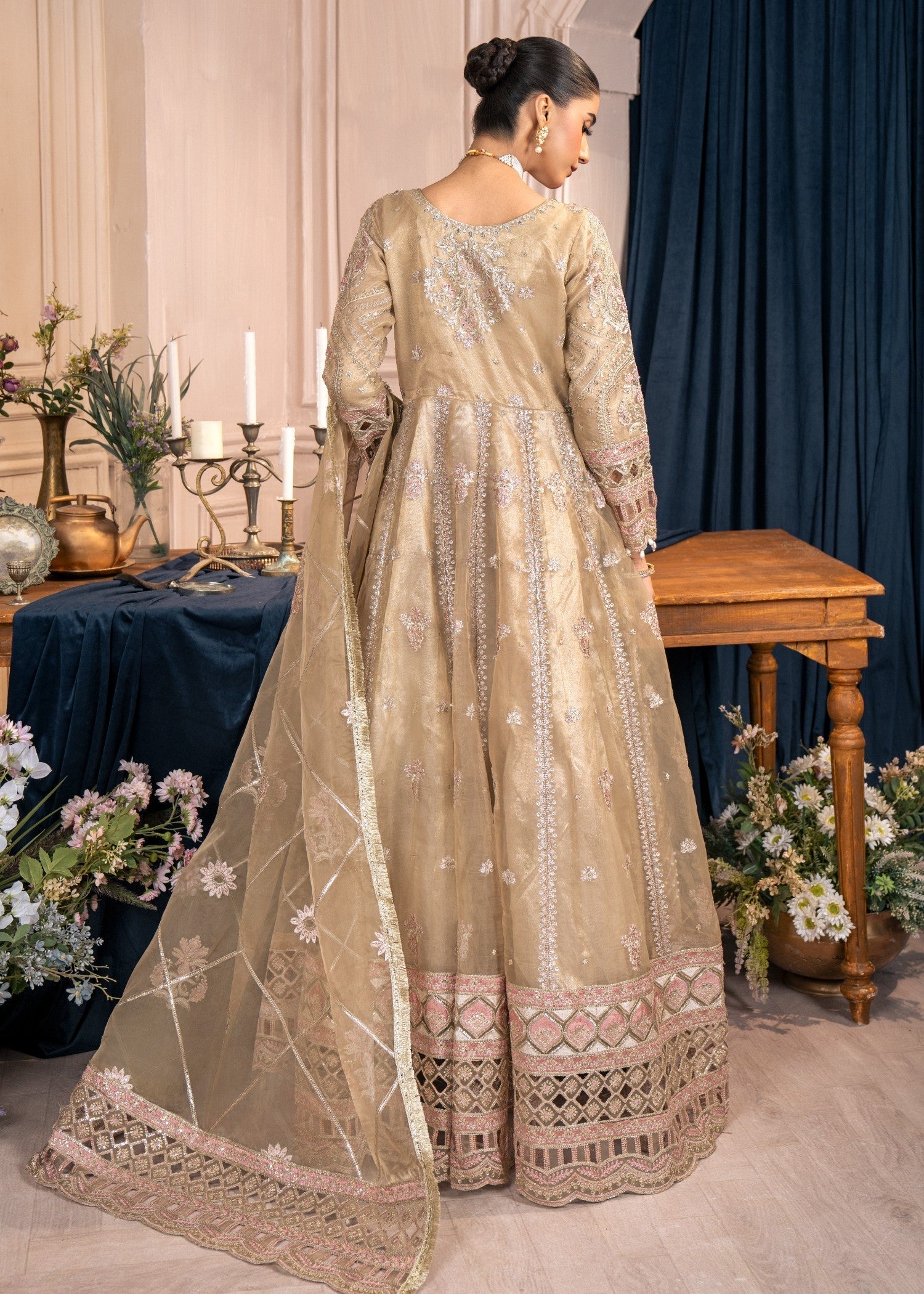 organza Maxi in Champagne