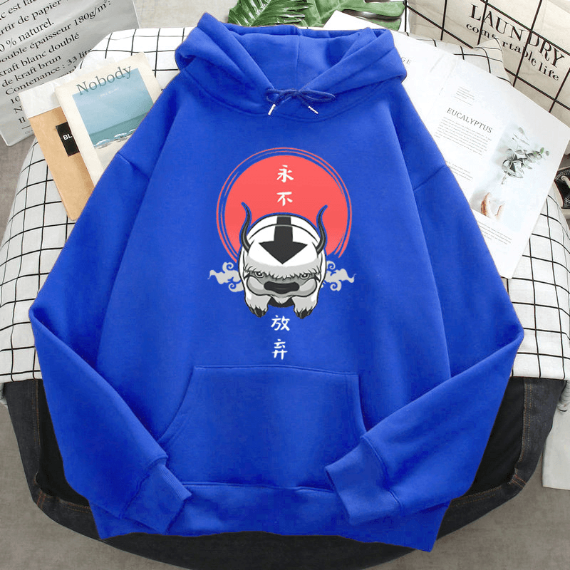 Men'S Printed Casual Loose Sports Hoodie