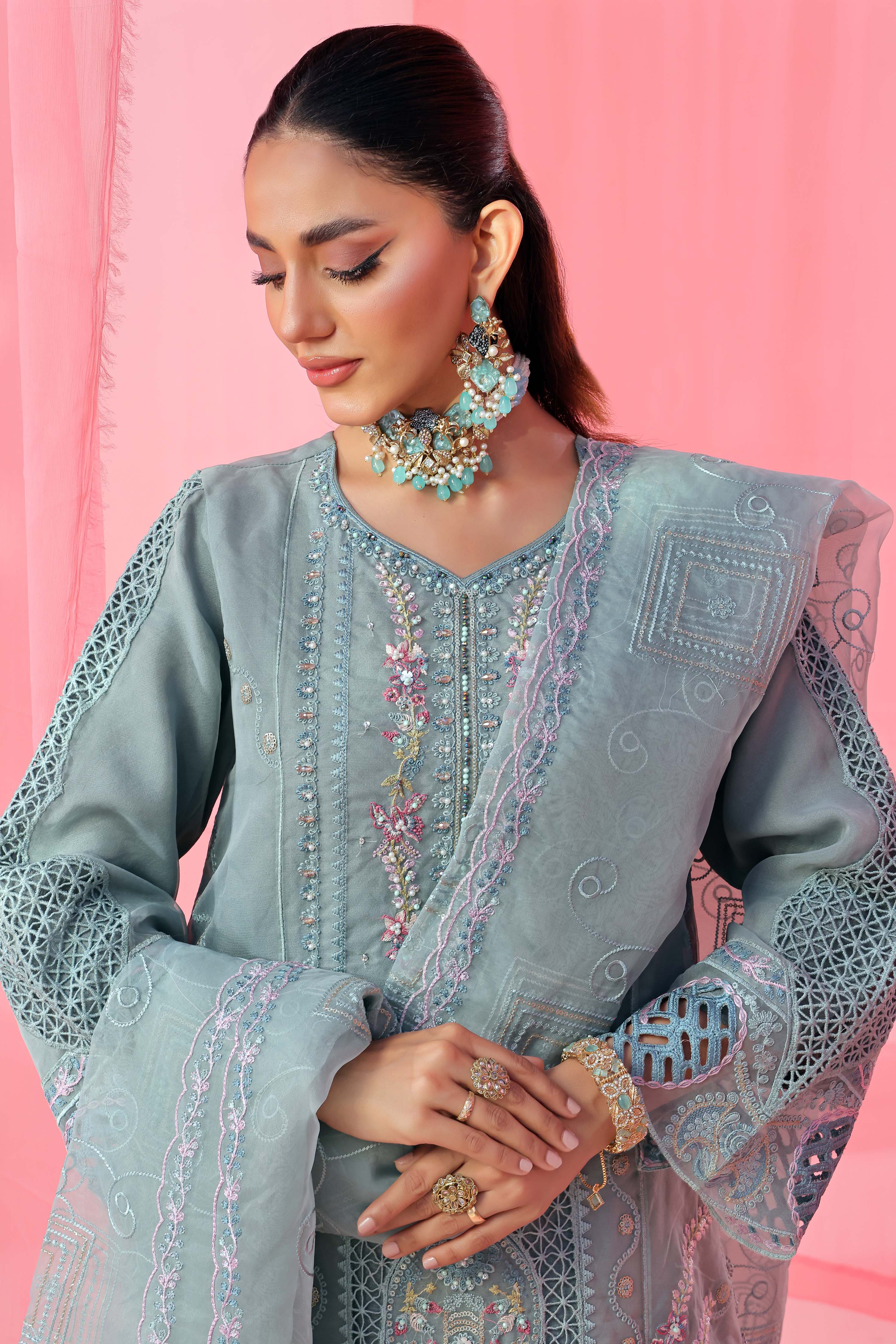Noori RTW Organza Formal Pret – Ghazal