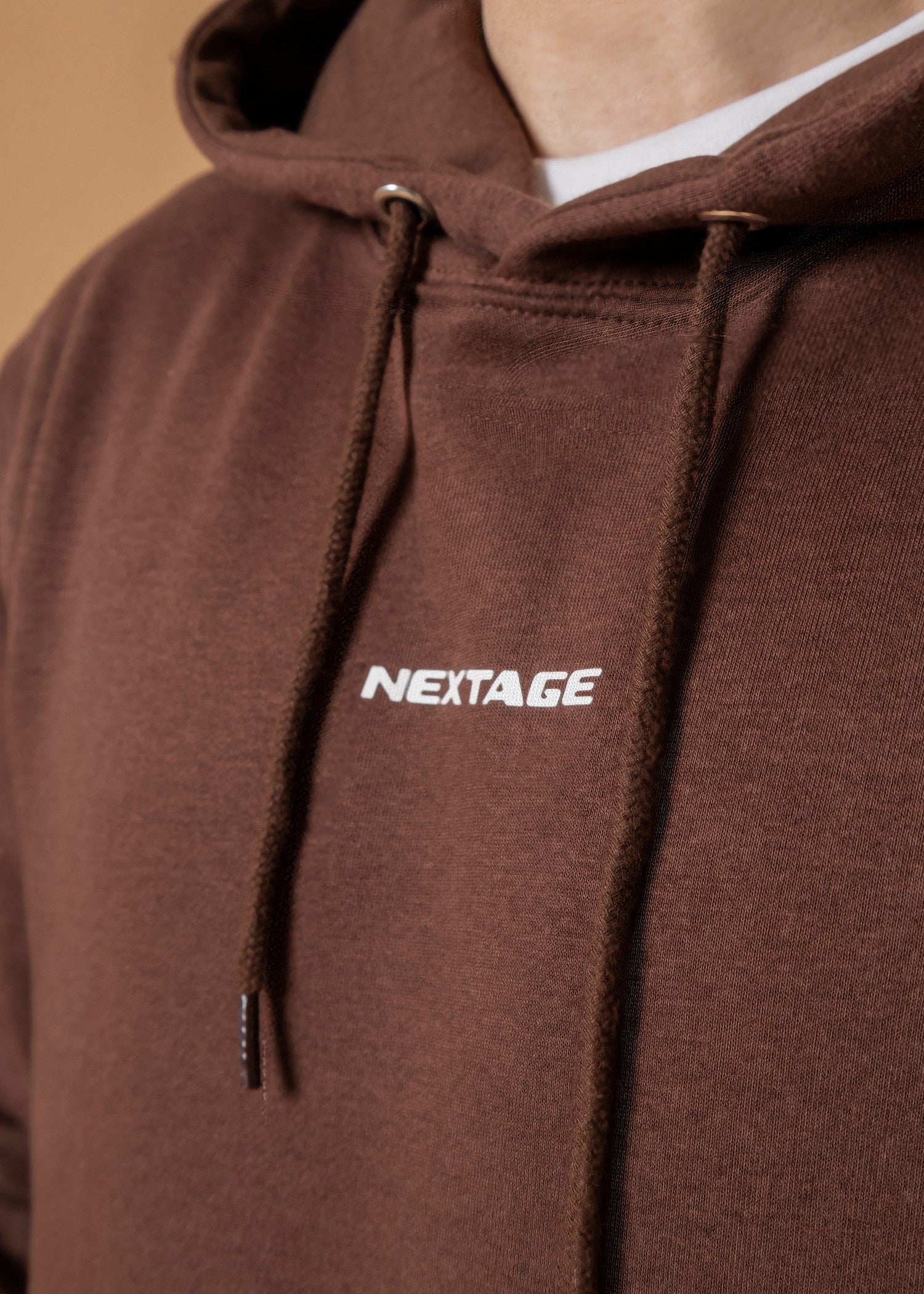 fleece Tracksuit in Chocolate brown