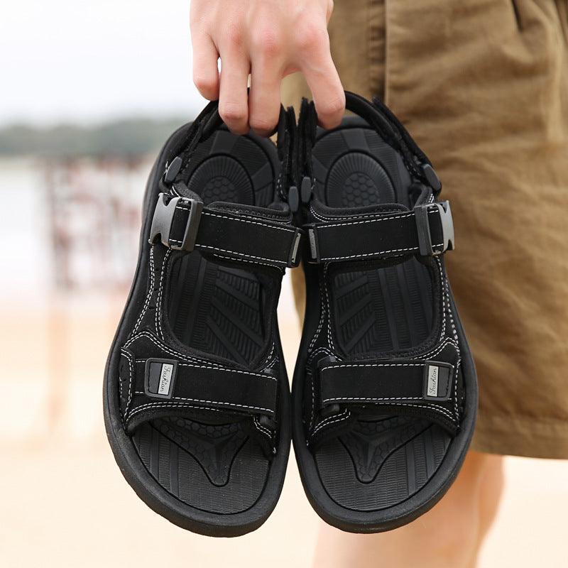 Men Sandals 2021 Summer Shoes Flat Non-slip Outdoor Men Beach Sandals Man Sport Sandals
